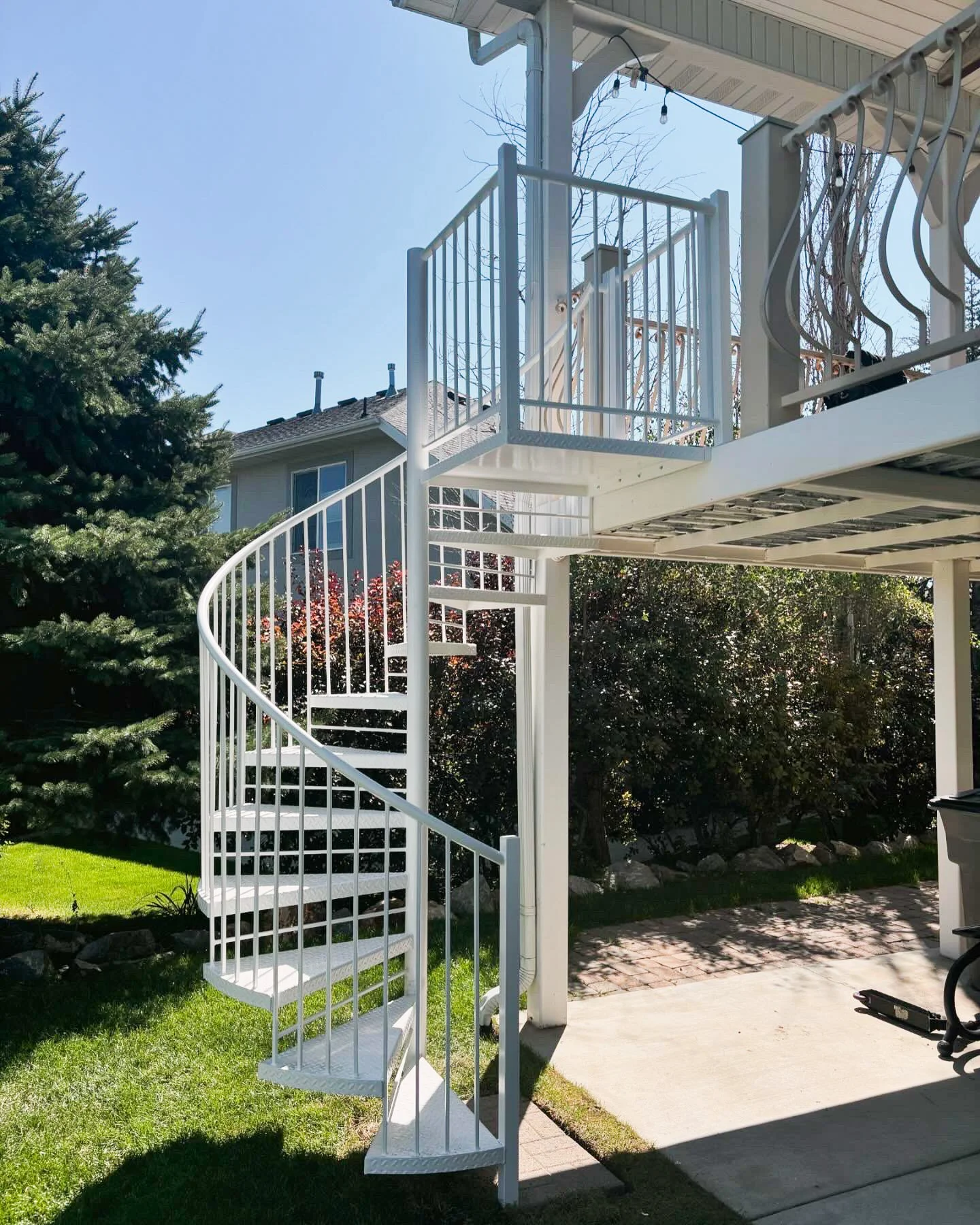 Custom spiral staircase in Utah — Elite Metal Work UT