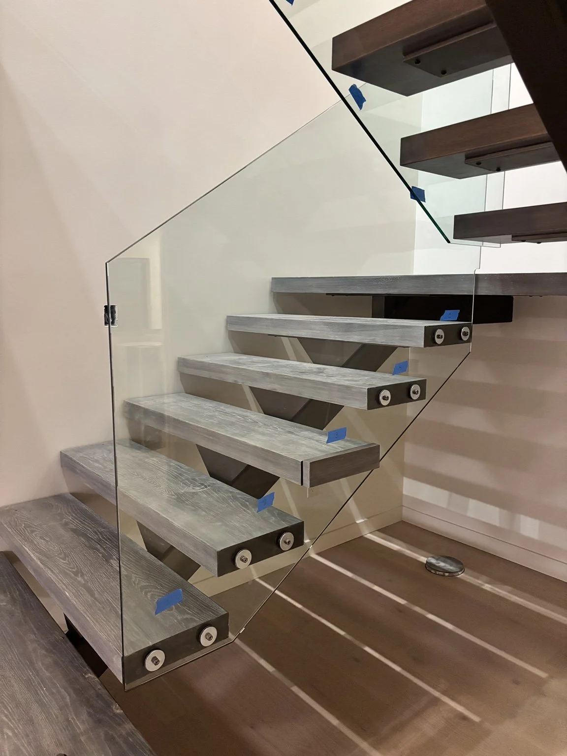 Custom floating staircase in Utah — Elite Metal Work UT