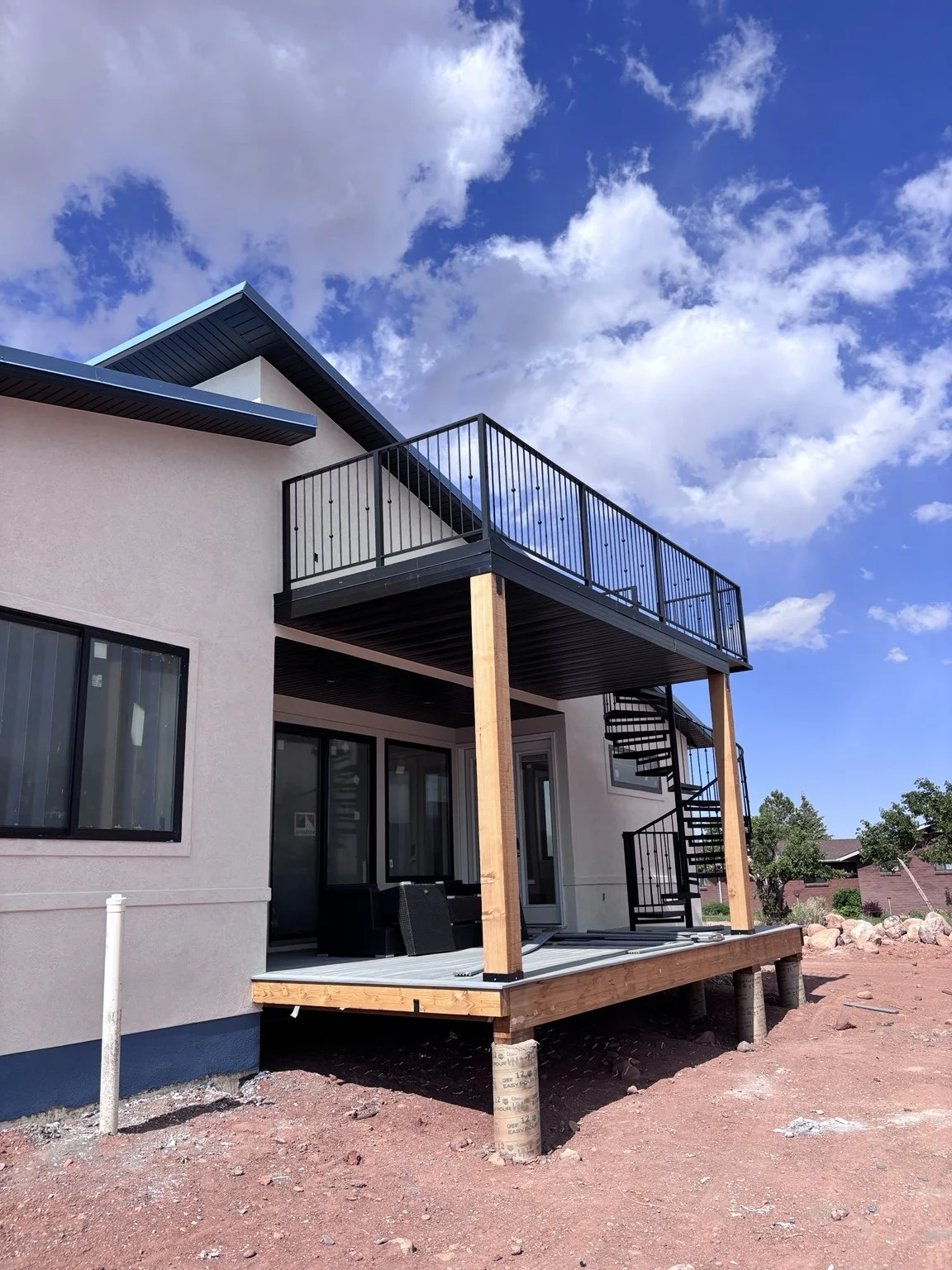 Custom spiral staircase in Utah — Elite Metal Work UT