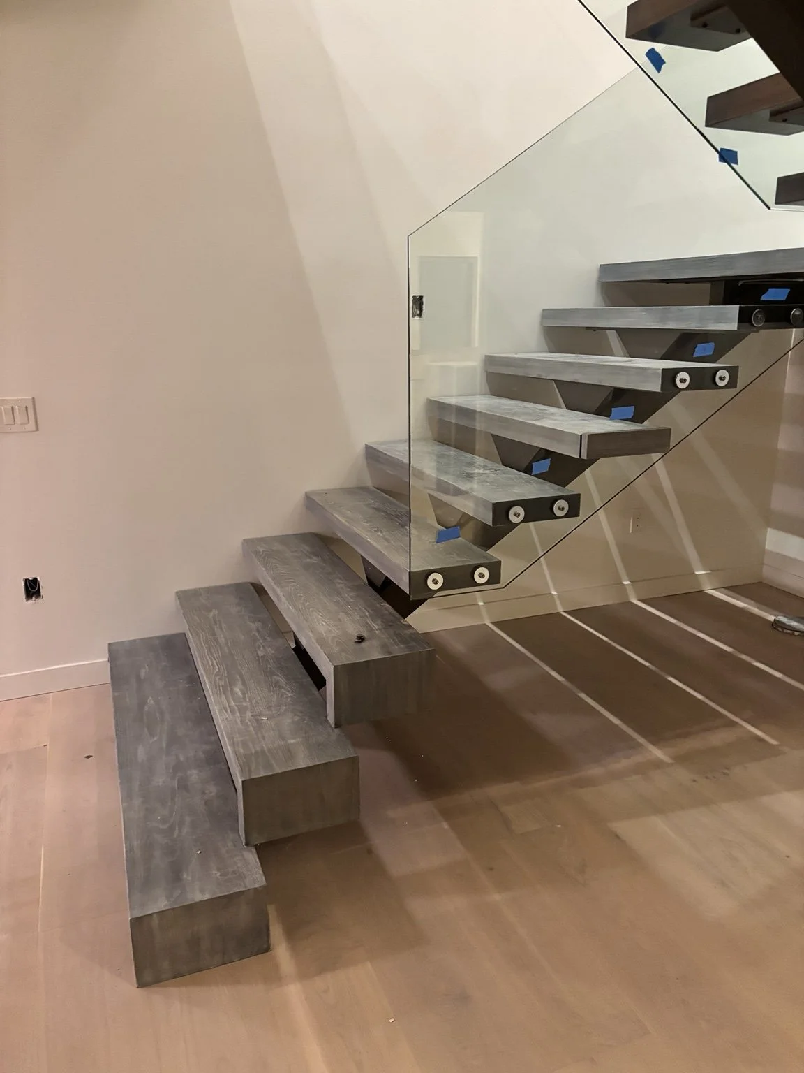 Custom floating staircase in Utah — Elite Metal Work UT