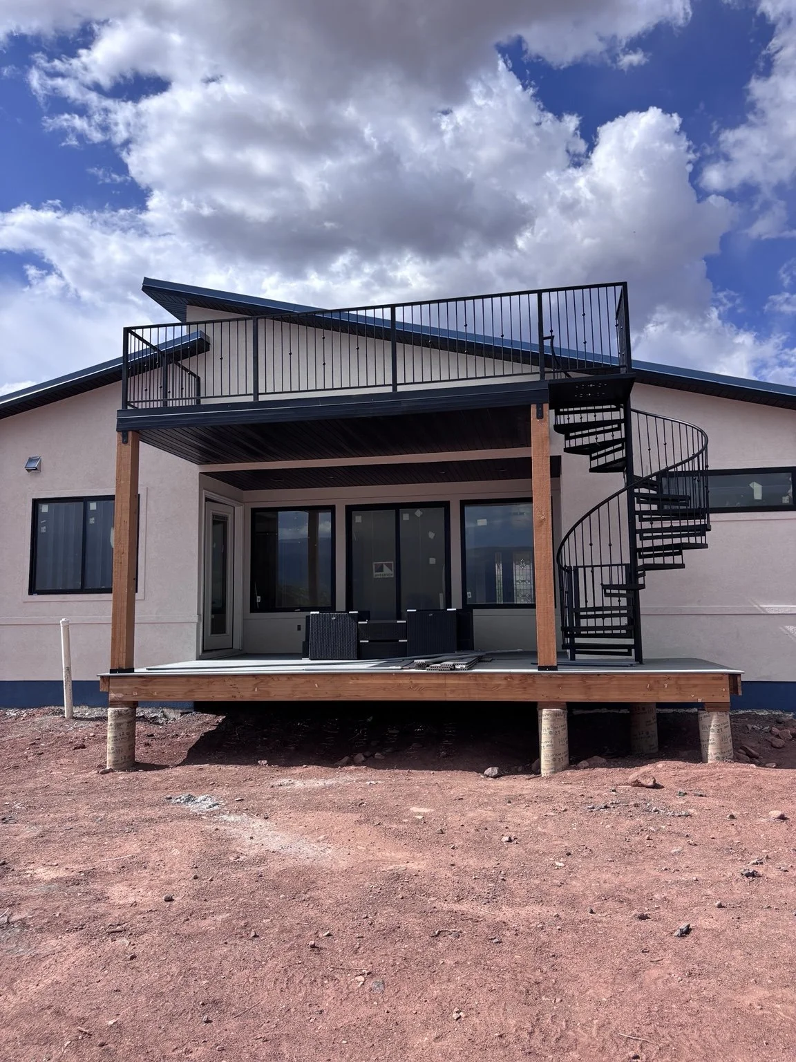 Custom spiral staircase in Utah — Elite Metal Work UT