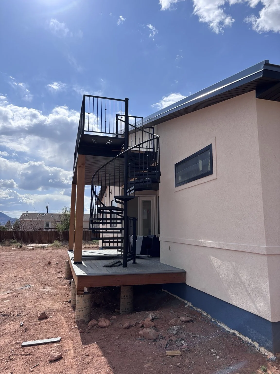 Custom spiral staircase in Utah — Elite Metal Work UT