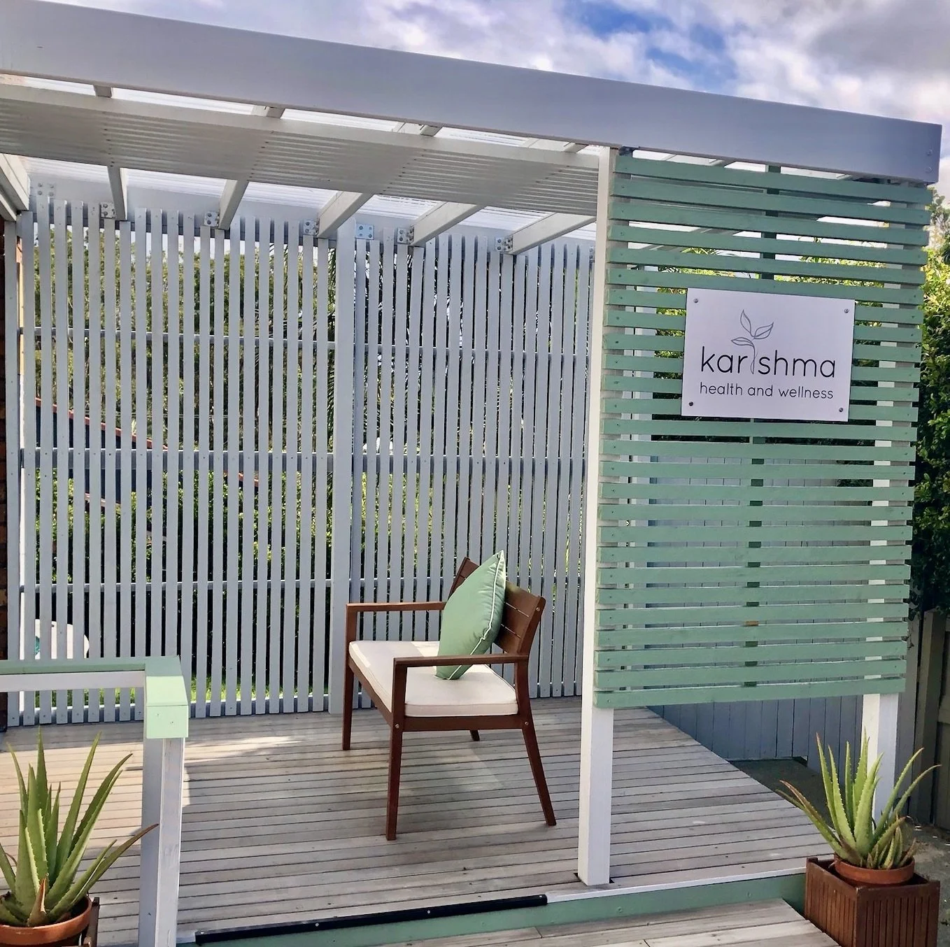 Entrance to Karishma Health and Wellness Day Spa Ashmore