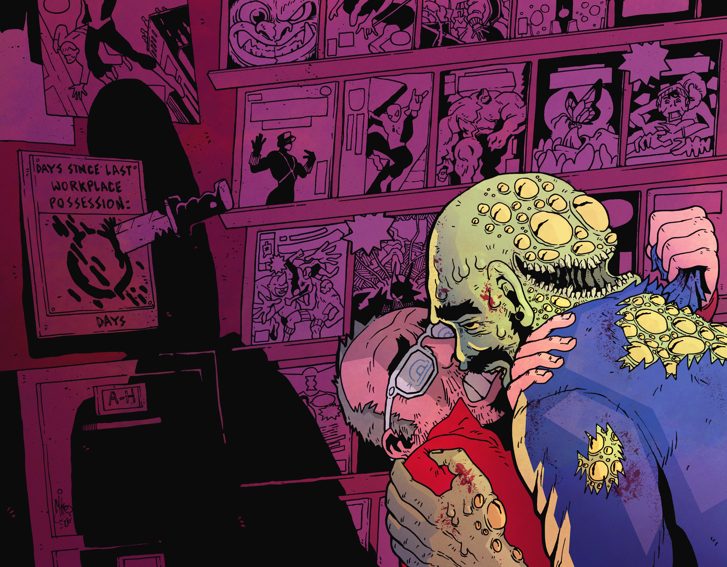 Jetpack Comics Retailer Exclusive Cover for Excommunicated #1 (First Printing)