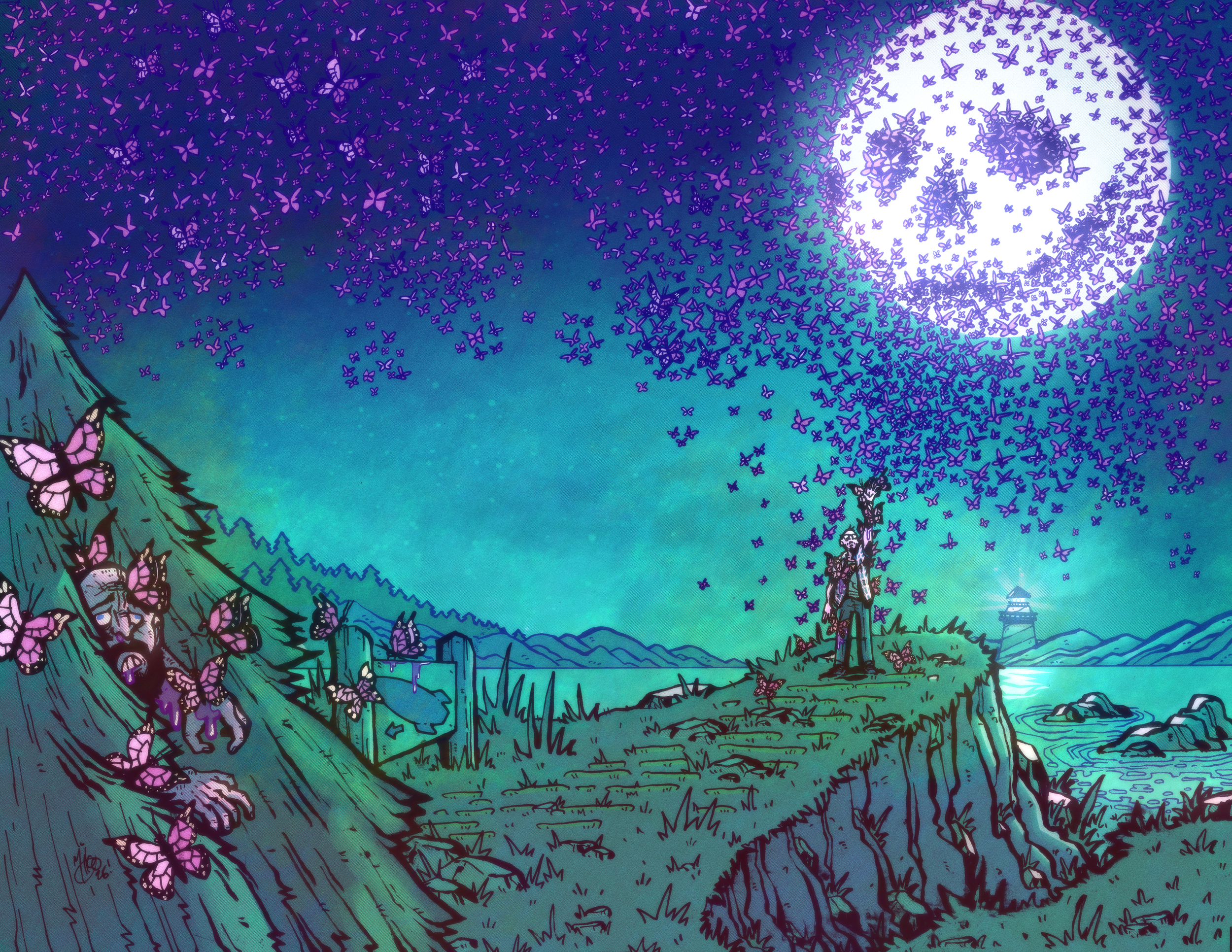 Jetpack Comics Retailer Exclusive Cover for Nectar #1 (Second Printing)