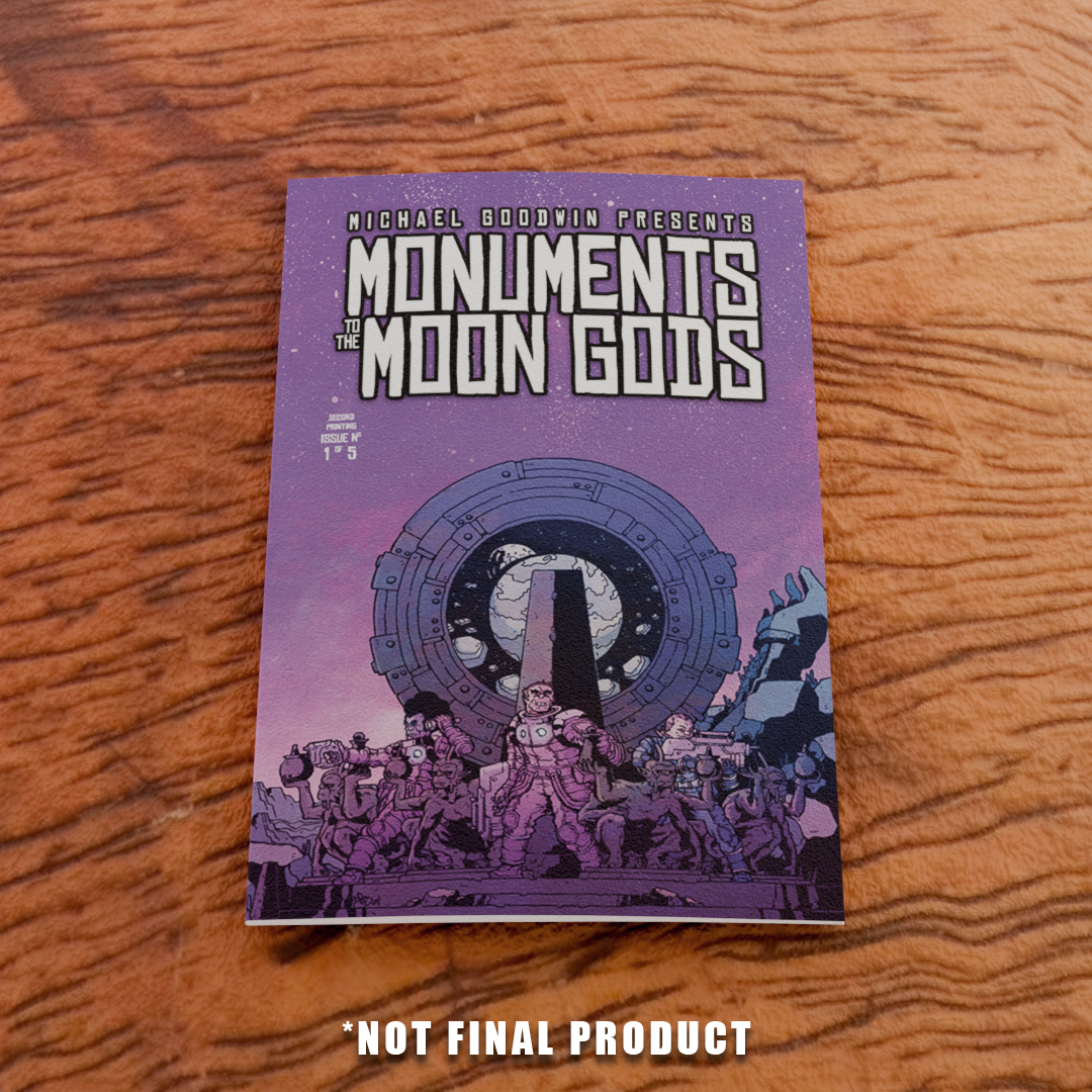Monuments to the Moon Gods Issue #1 (SECOND PRINTING) *PRE-ORDER*