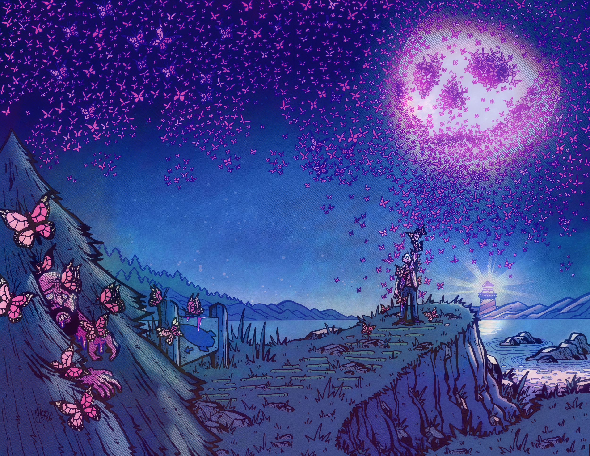 Jetpack Comics Retailer Exclusive Cover for Nectar #1 (First Printing)