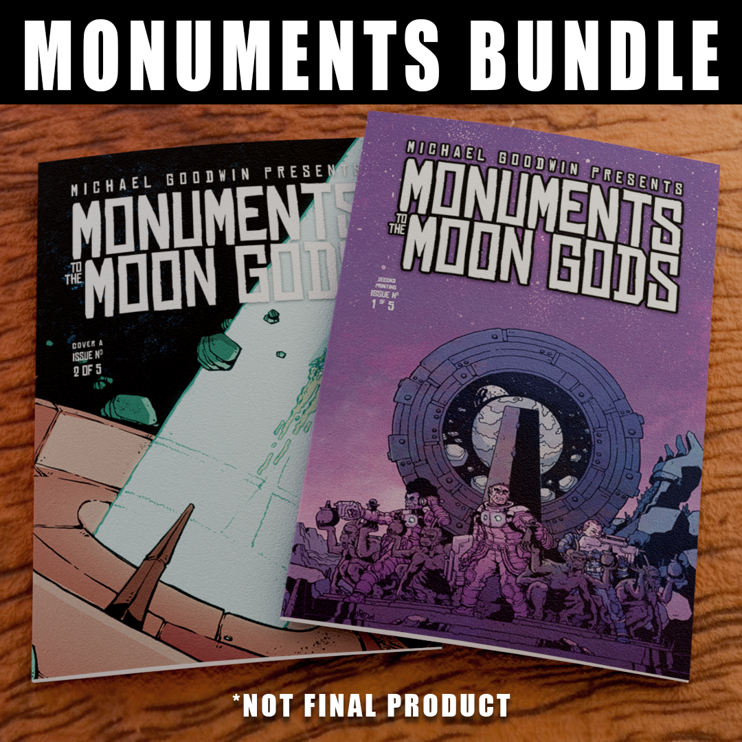 Monuments to the Moon Gods Issue 1 + 2 Bundle *PRE-ORDER*