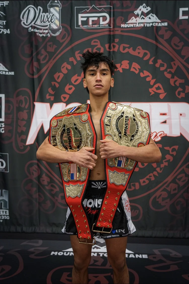 Luke Angus, 2X Super Flyweight Champion