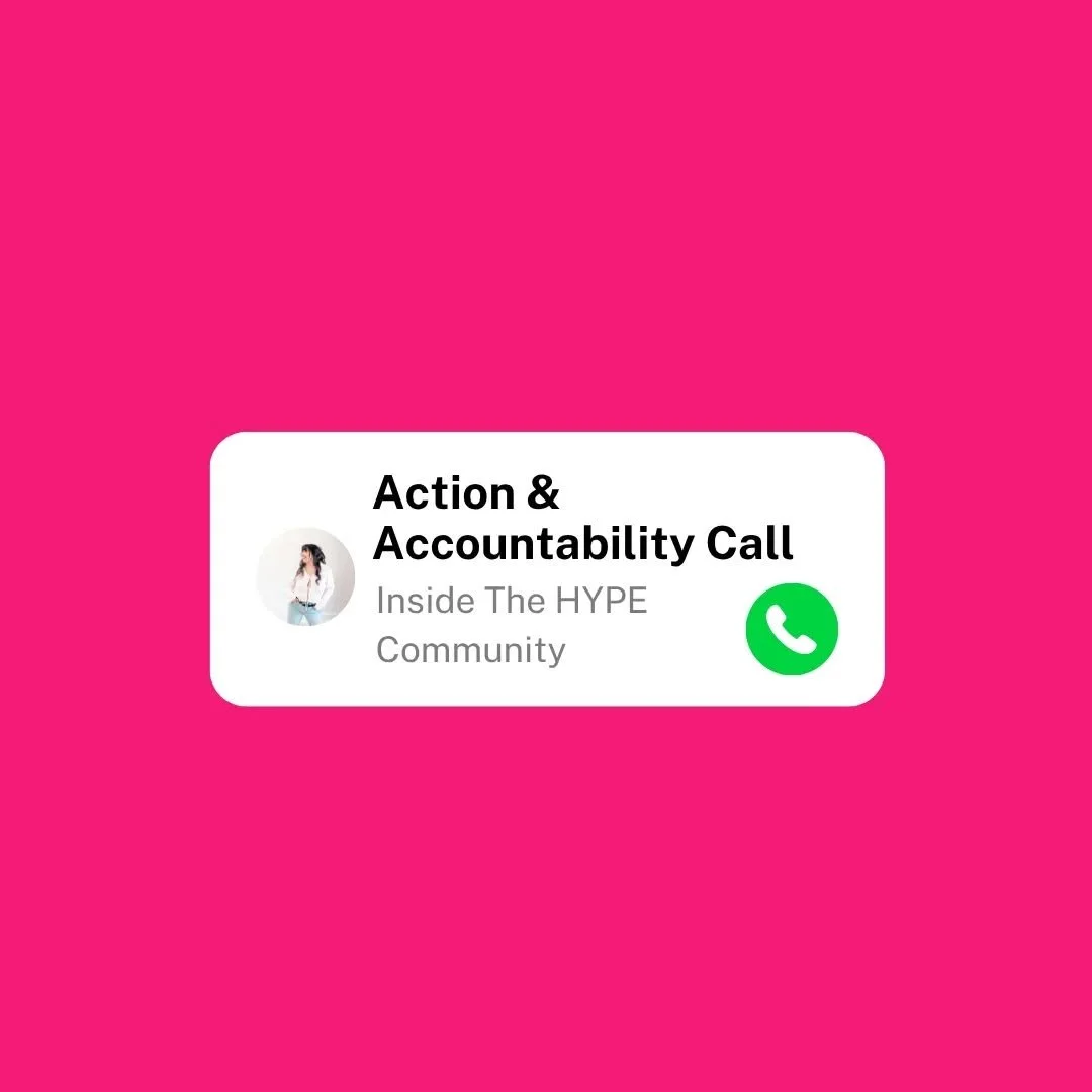 Sundays hit different when it&rsquo;s Action &amp; Accountability Call Day inside The Hype!!

We meet every third Sunday of the month &mdash; and this is where things actually get DONE. ✅

Want in? Drop HYPE below and I&rsquo;ll send you the link.

H