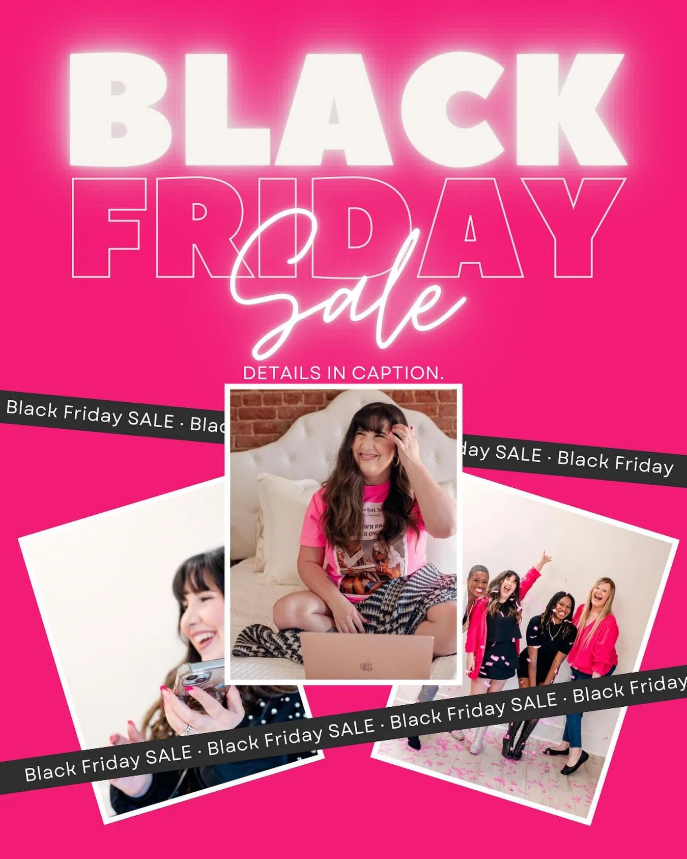 Here&rsquo;s how to work together &mdash; no matter what level of support you&rsquo;re ready for 👀🤩💃🏻
Prices end Cyber Monday!

💖1:1 Private Coaching &amp; Mentorship &mdash; $500 OFF

This is for the visionary founder ready to commit to deep tr