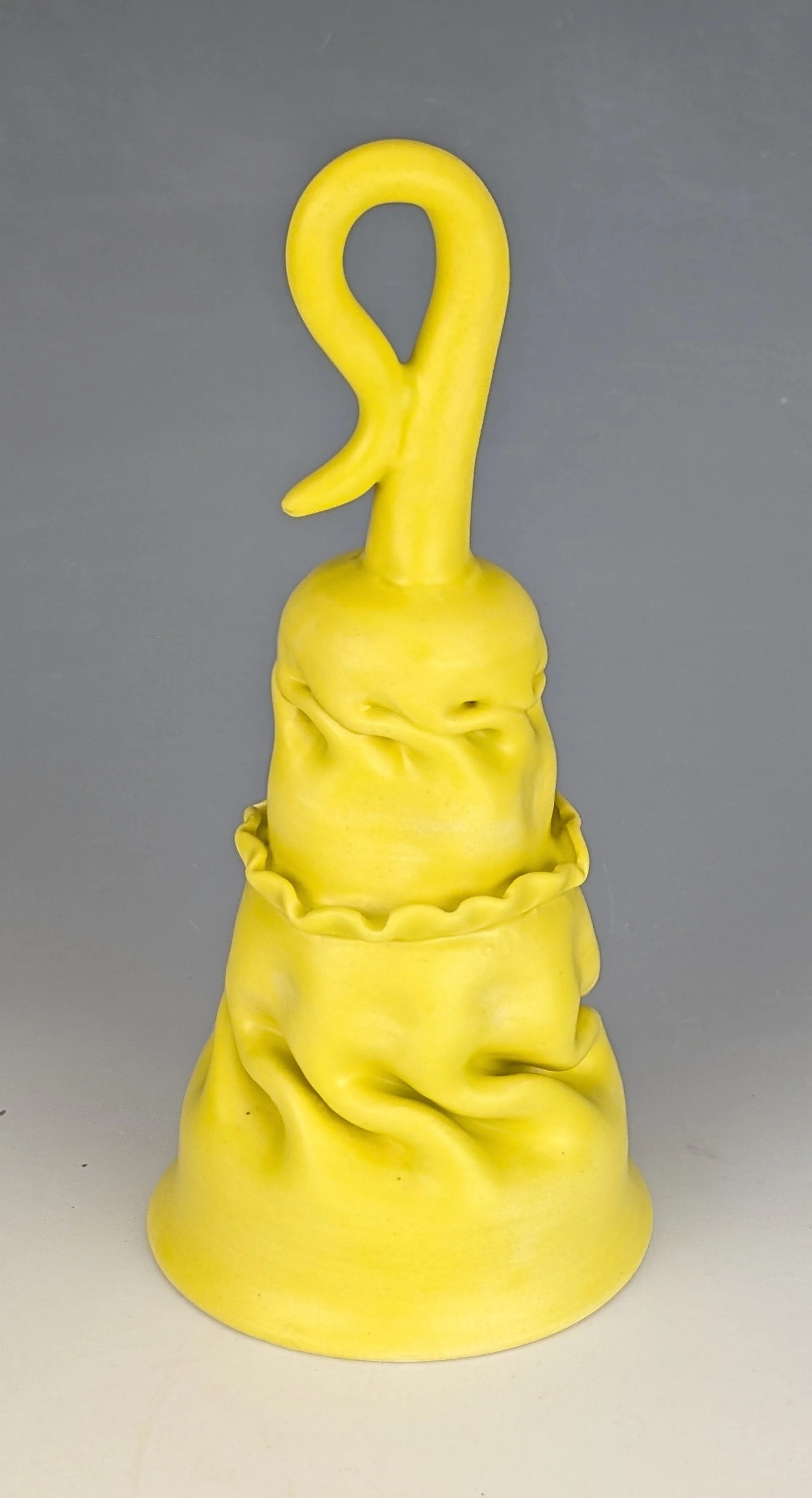 Sunshine Yellow Bell with Artistic Hook