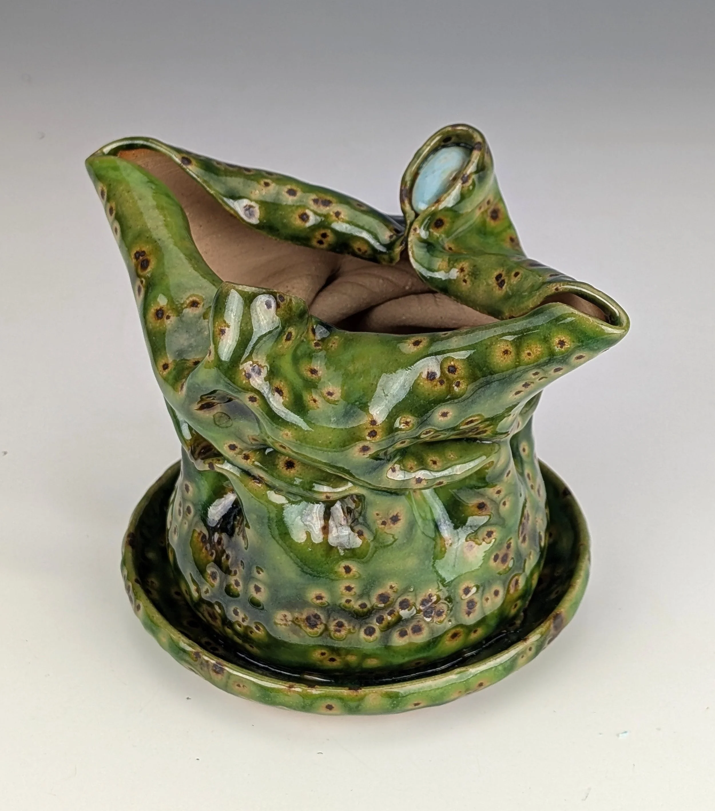 on page 5-26-26 #12- Spotted Green Let's Dance Windowsill vase.jpg