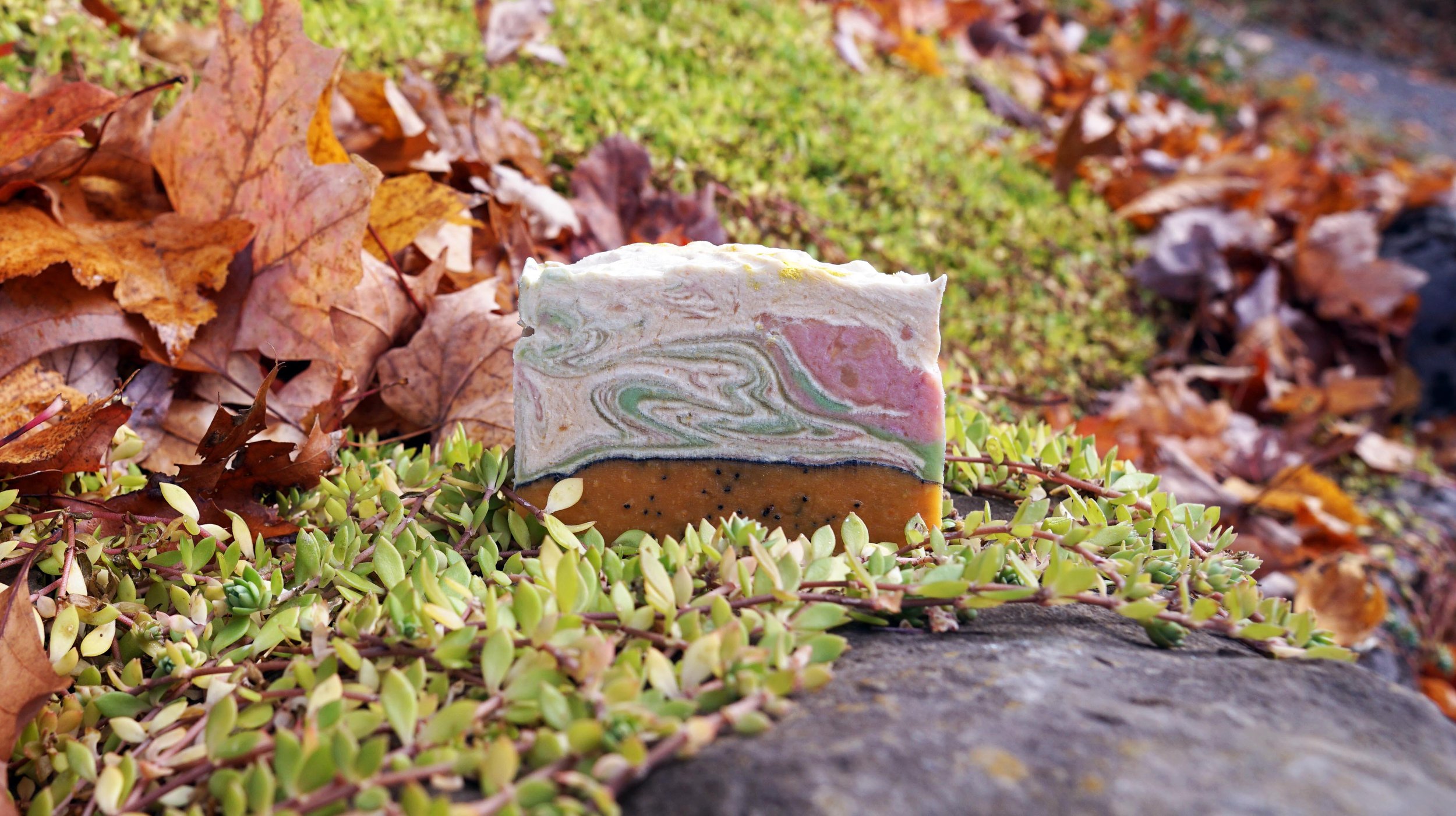 Lemon Poppyseed Goat's Milk Soap