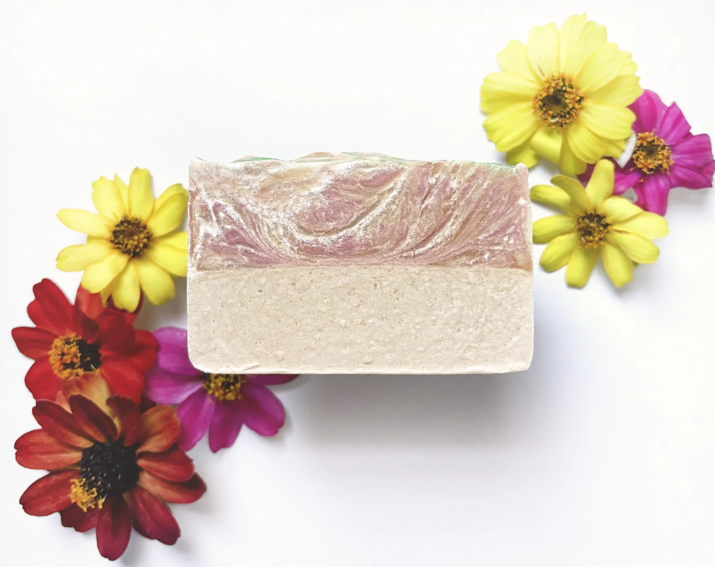 Just peachy soap flowers copy.jpg