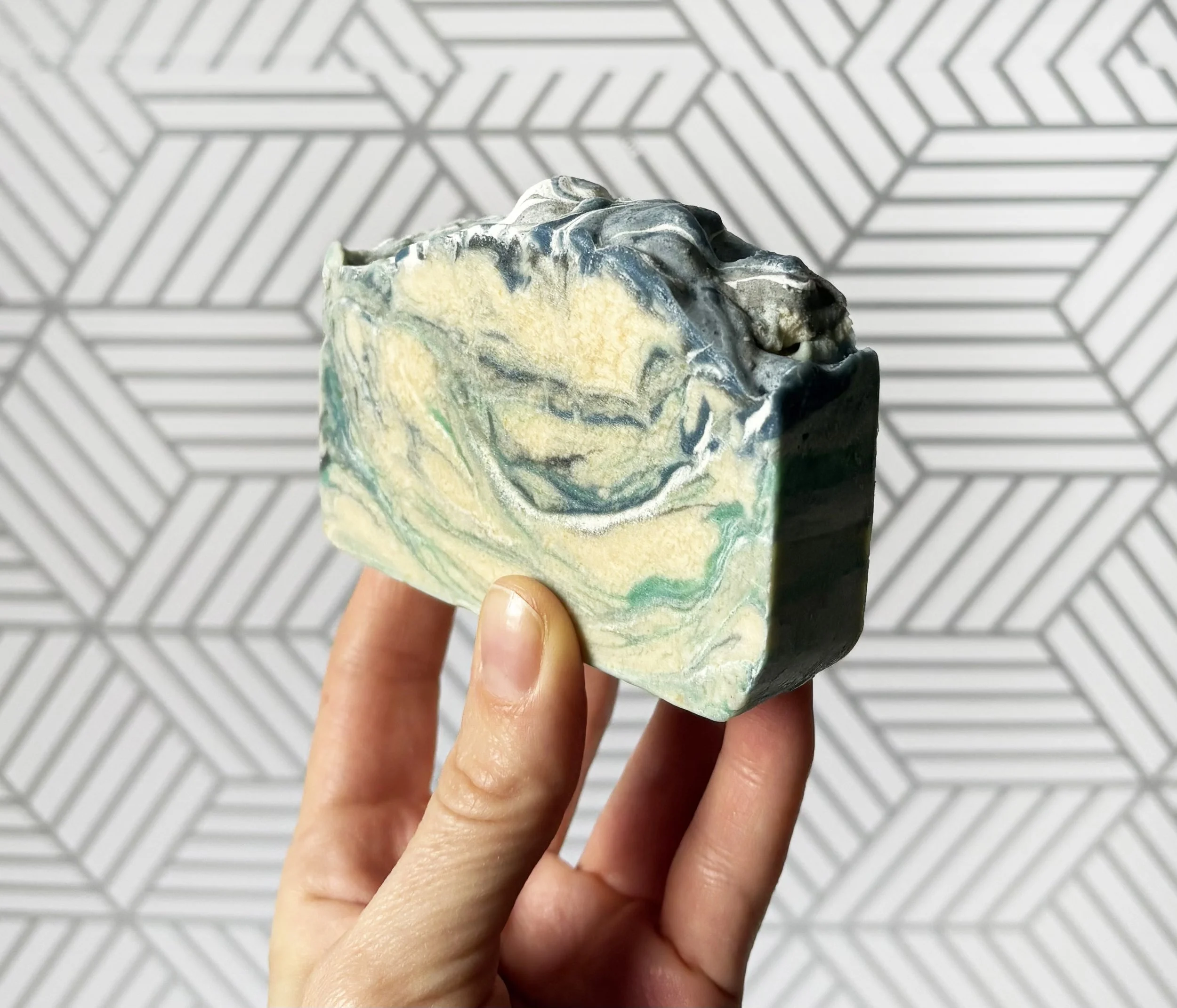 Regal bay rum soap in hand.jpg