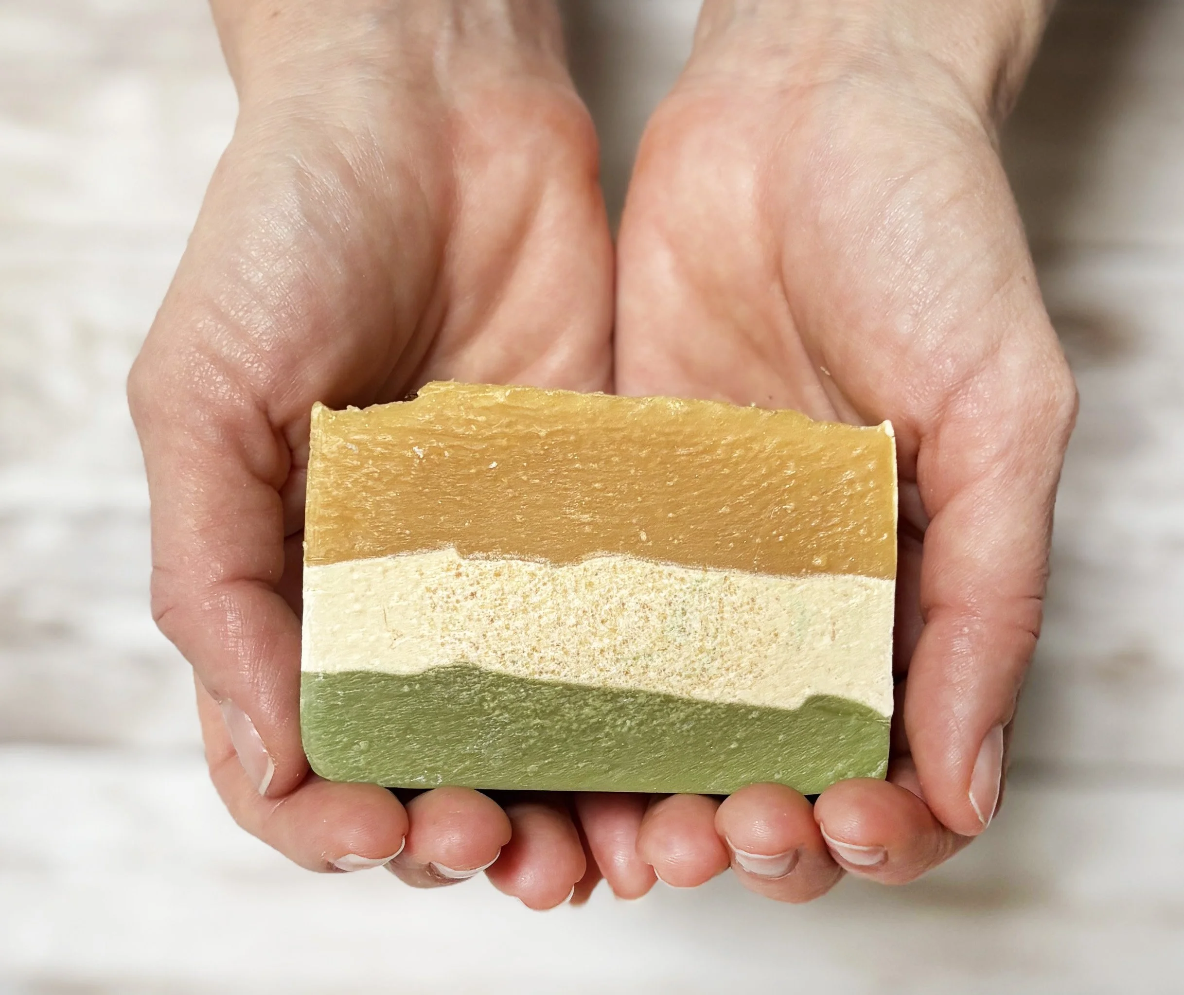 Lemongrass and Sage Goat's Milk Soap