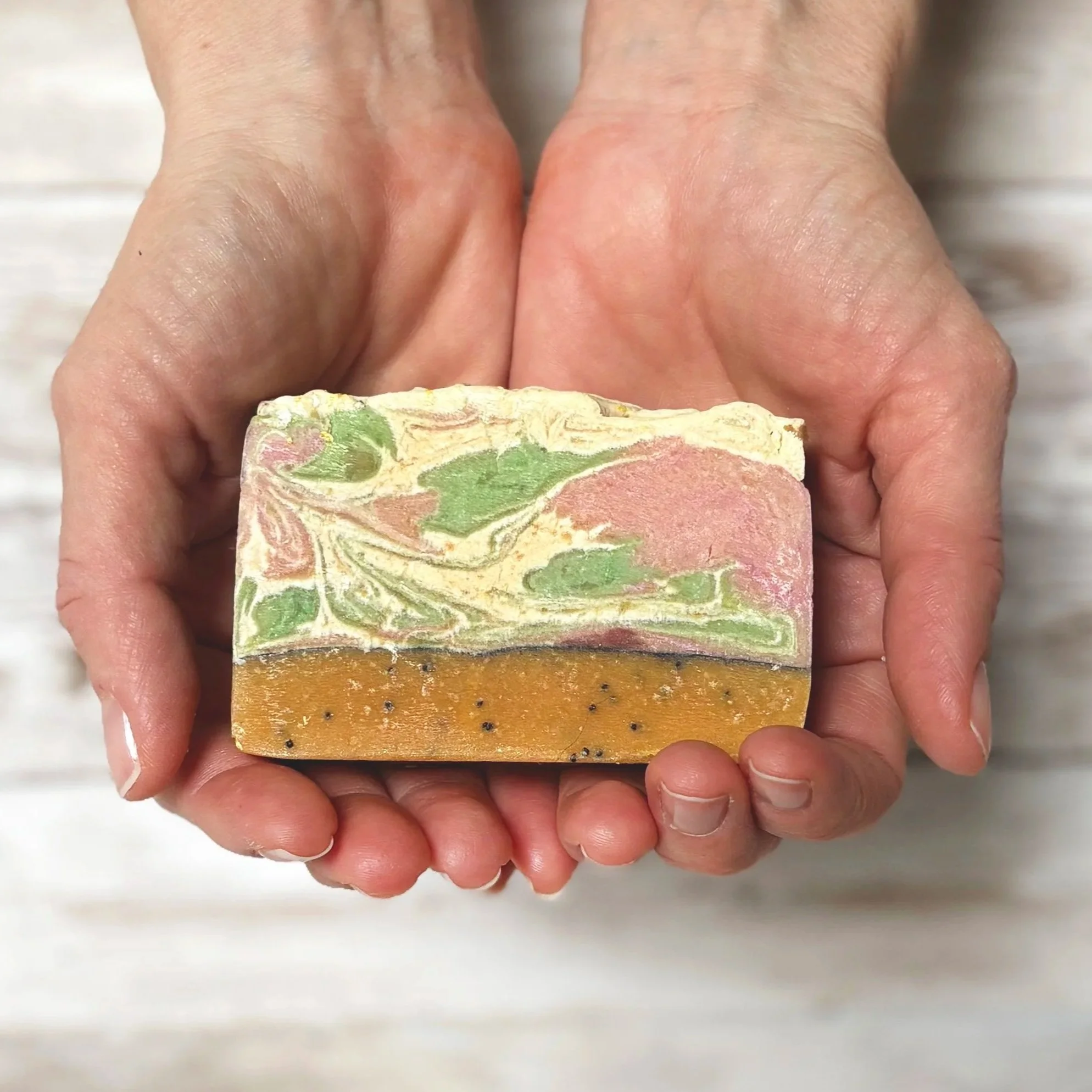 Lemon Poppyseed Goat's Milk Soap