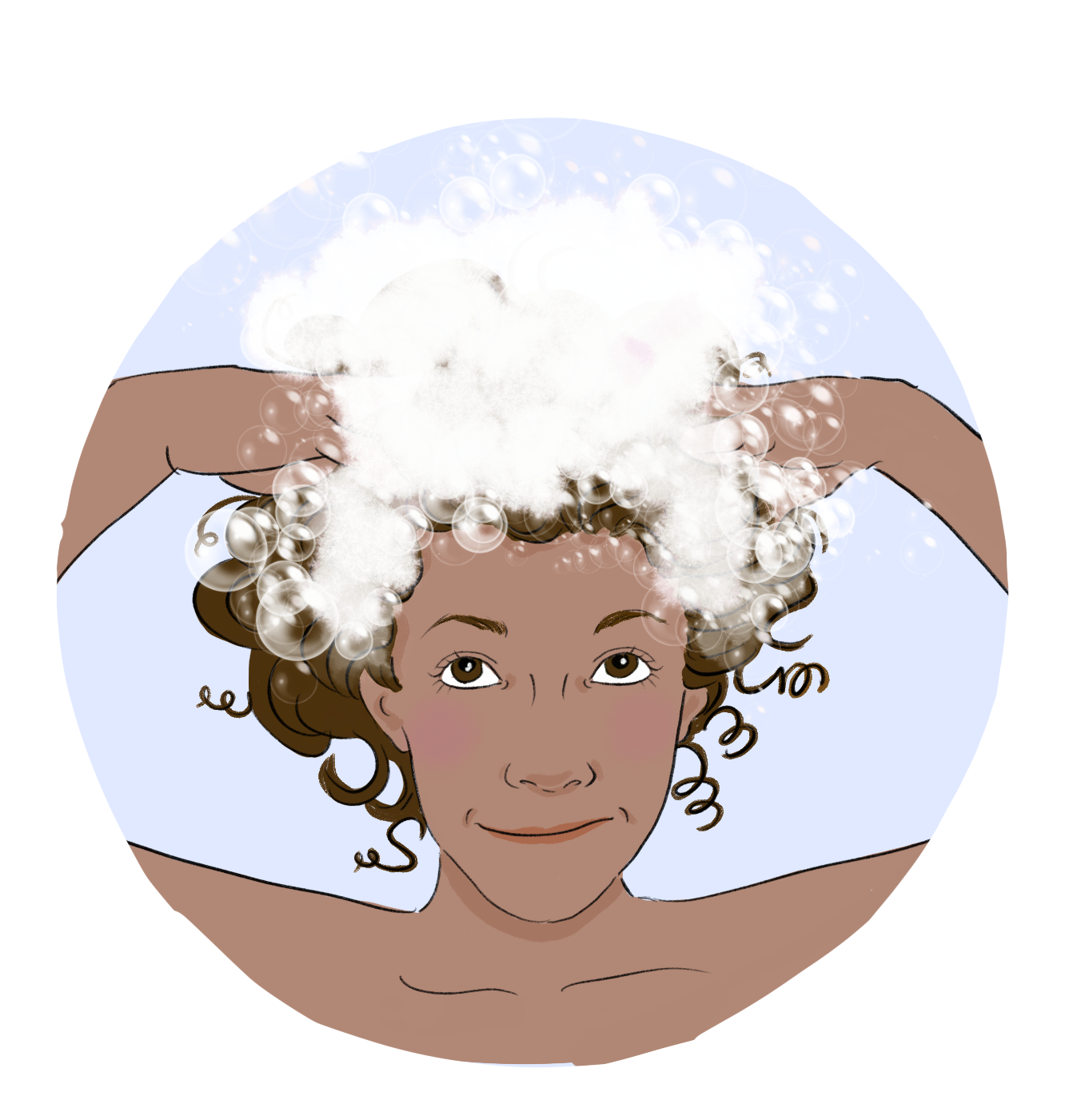 Girl - Medium skin tone