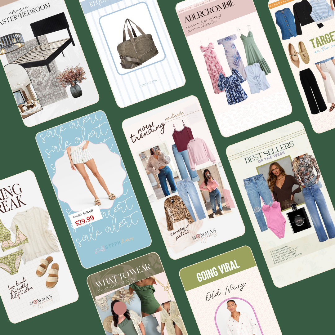 Influencer LTK Collage Templates