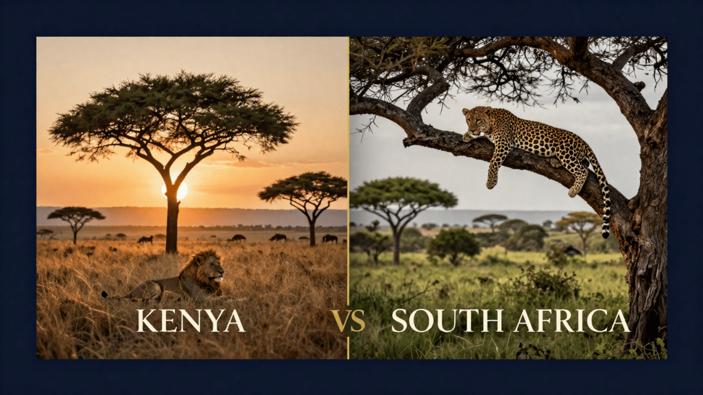 Kenya vs South Africa Safari: Which Is Better for First-Time Travelers?