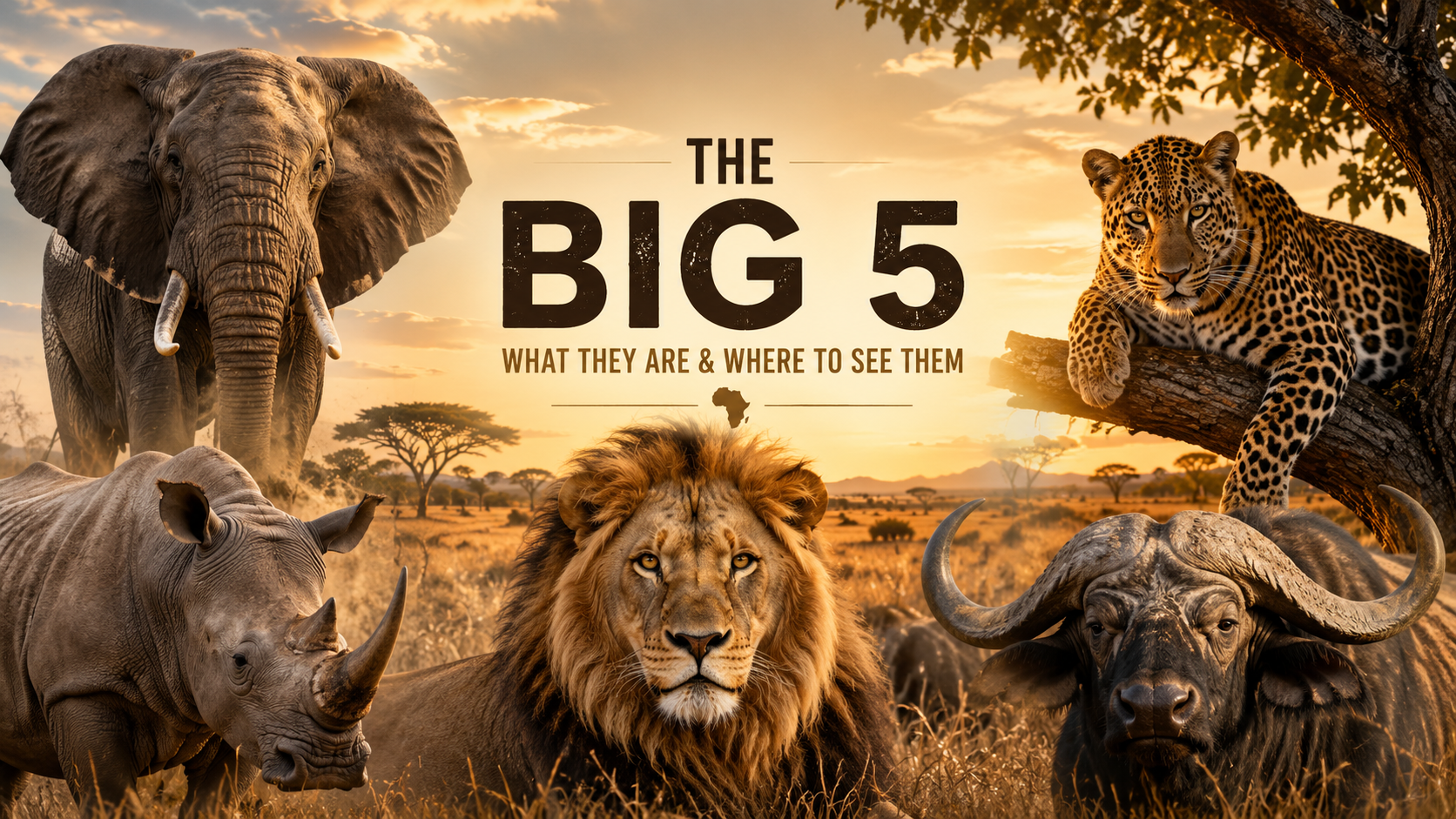 The Big 5: What They Are & Where to See Them