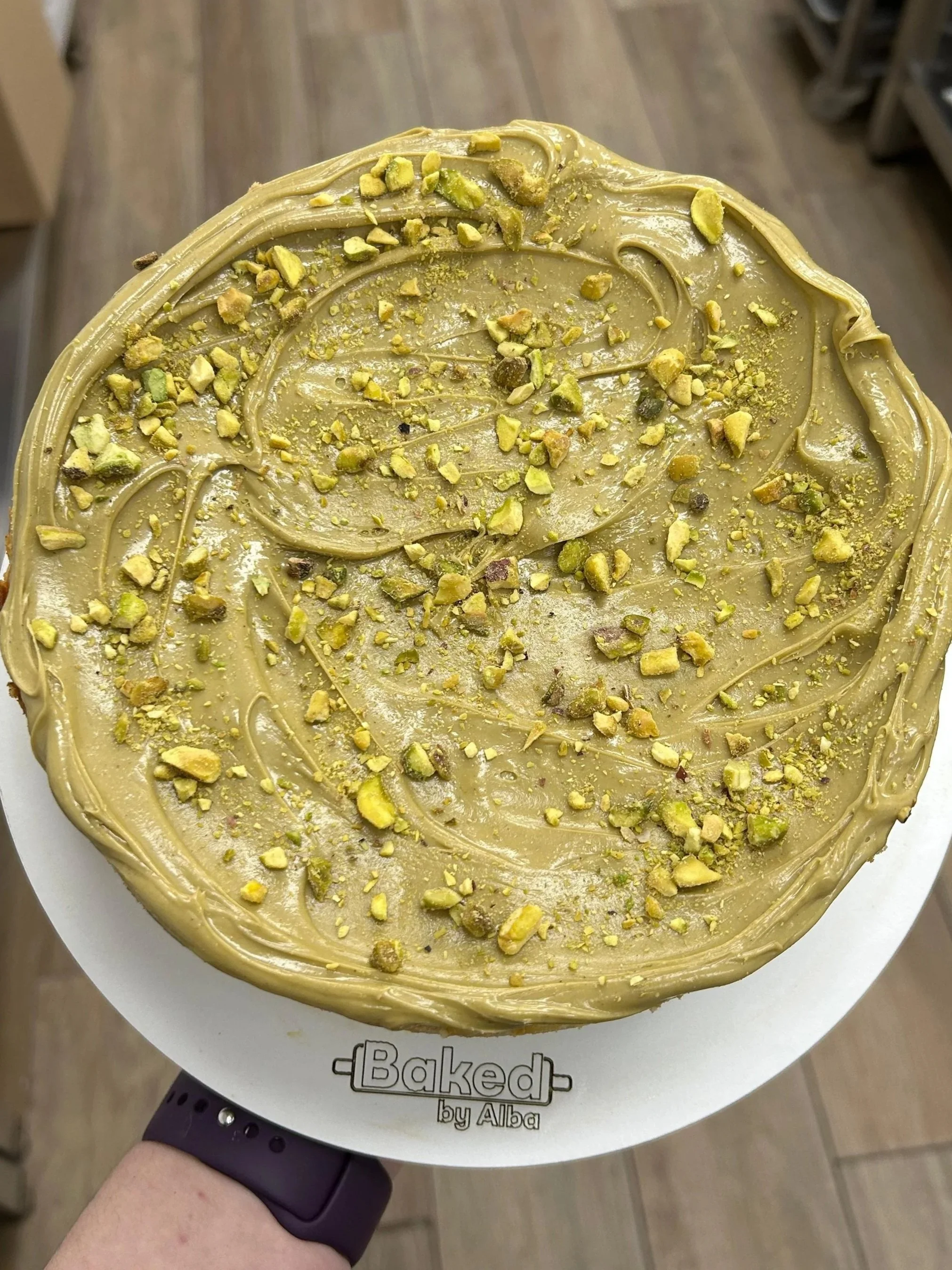 Cheesecake de Pistacho