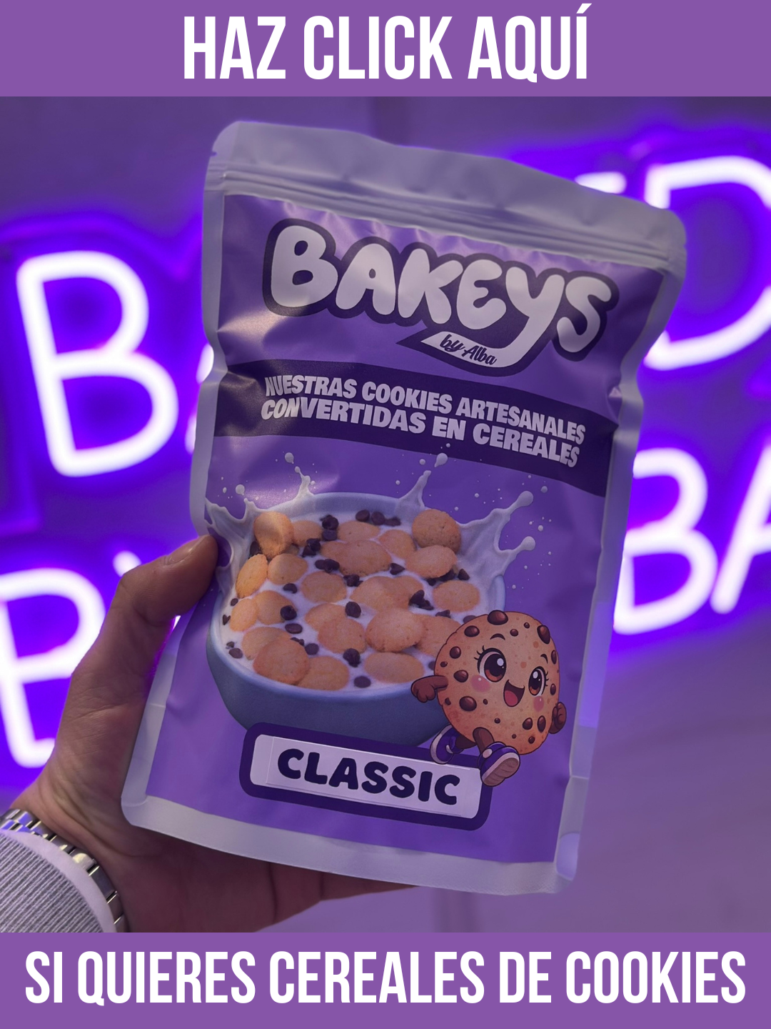 Bakeys Cereales de cookies