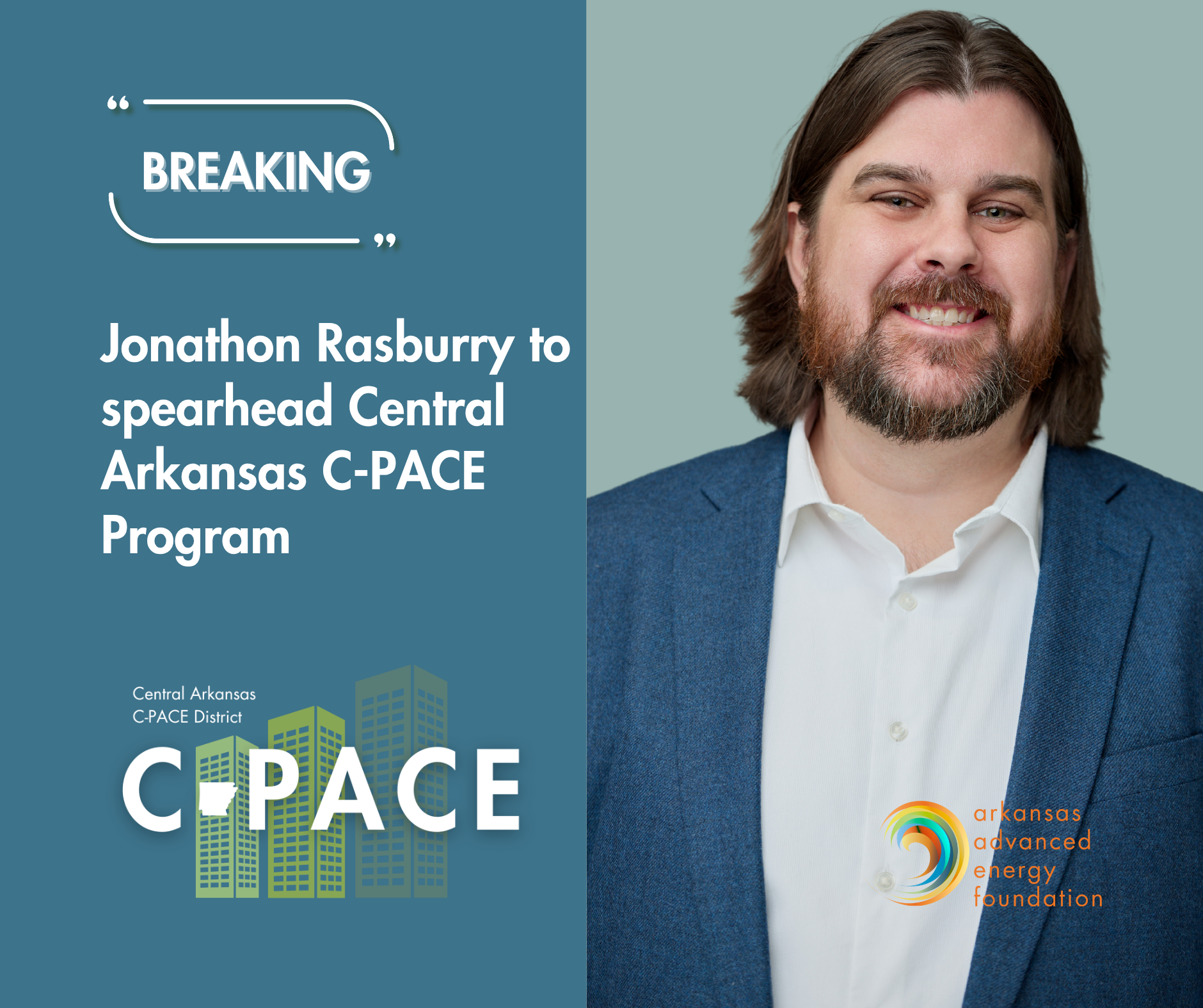 Rasburry to spearhead Arkansas Advanced Energy Foundation’s new Central Arkansas C-PACE Program
