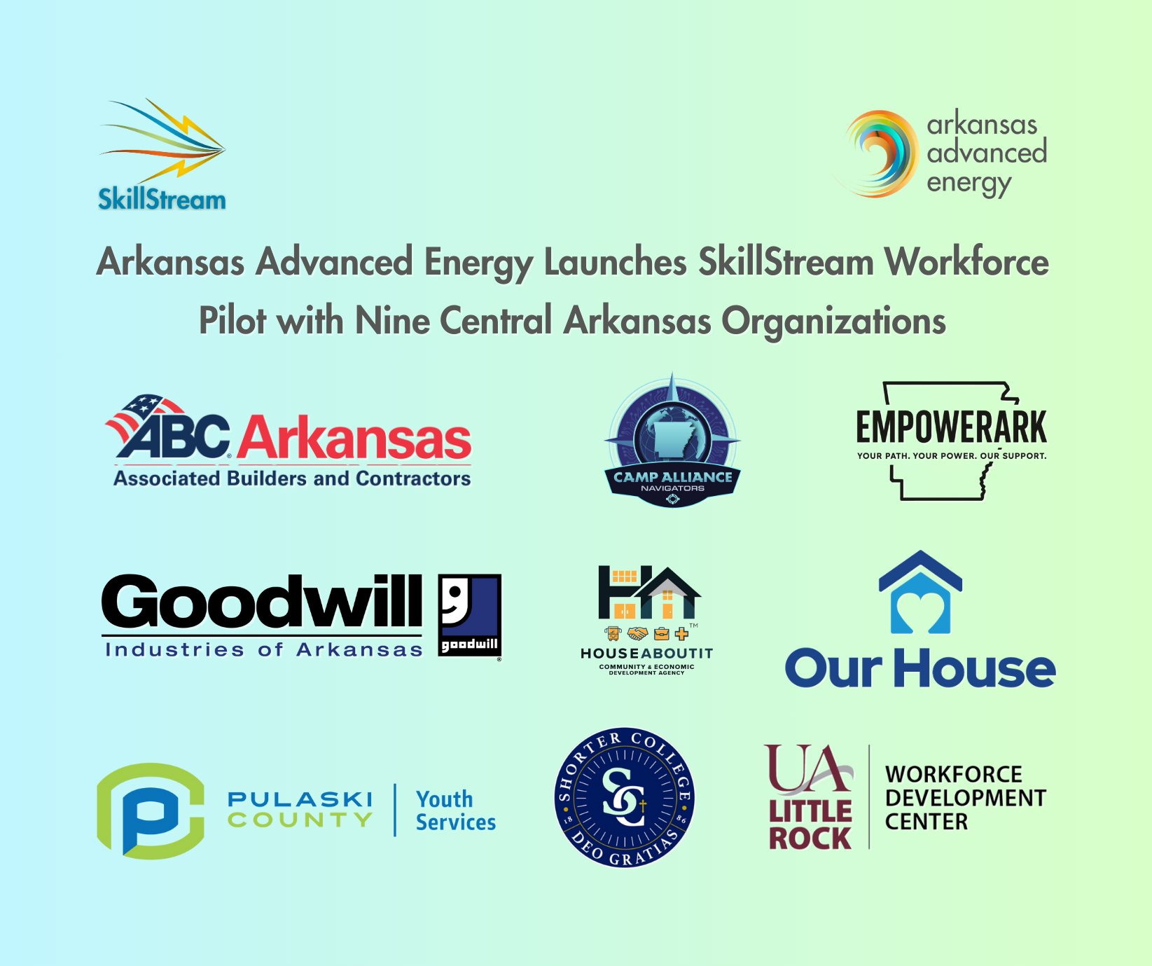 Arkansas&nbsp;Advanced Energy Launches SkillStream Workforce Pilot with Nine Central Arkansas Organizations