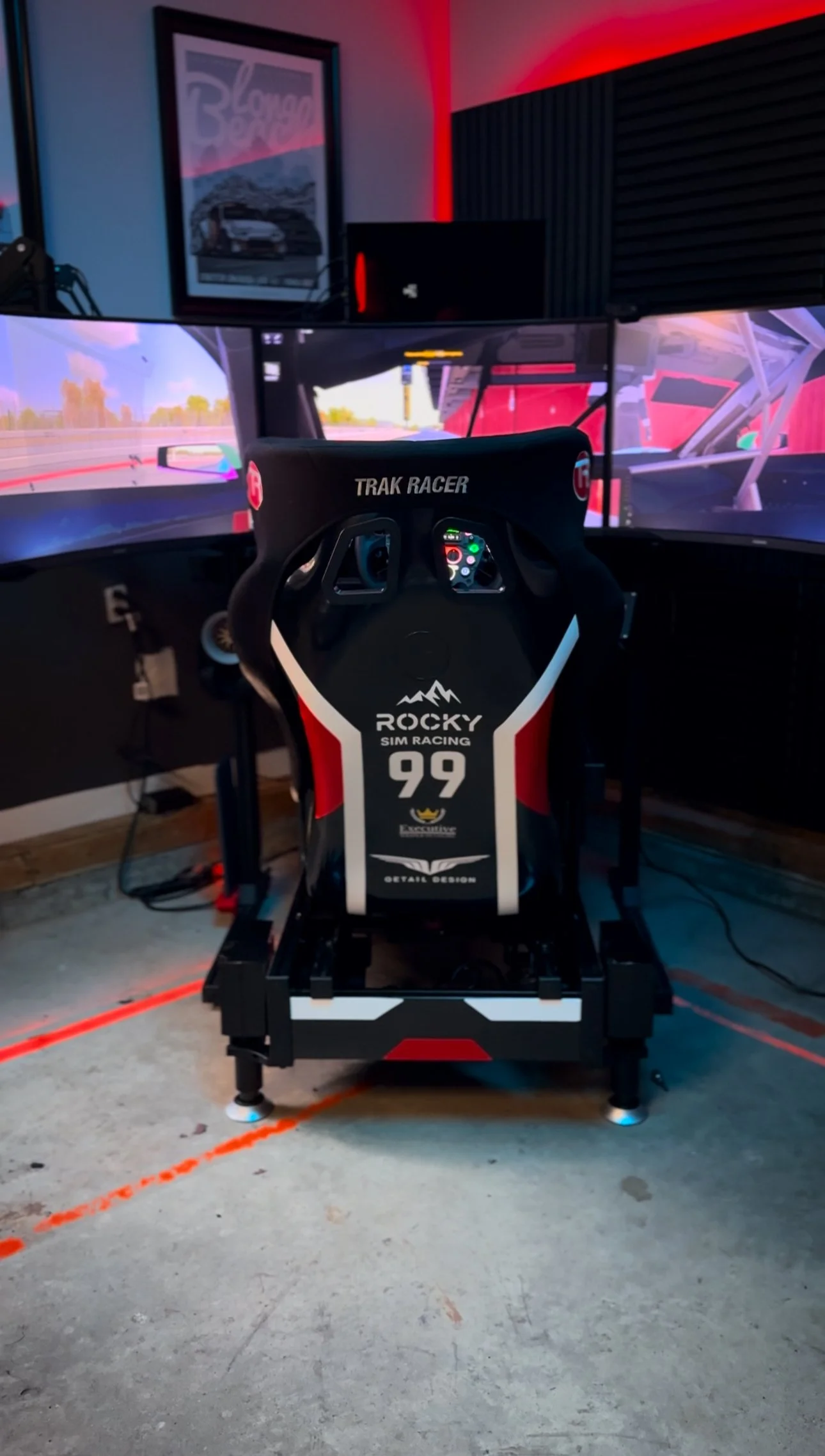 Rocky Sim Racing Dark Simulator