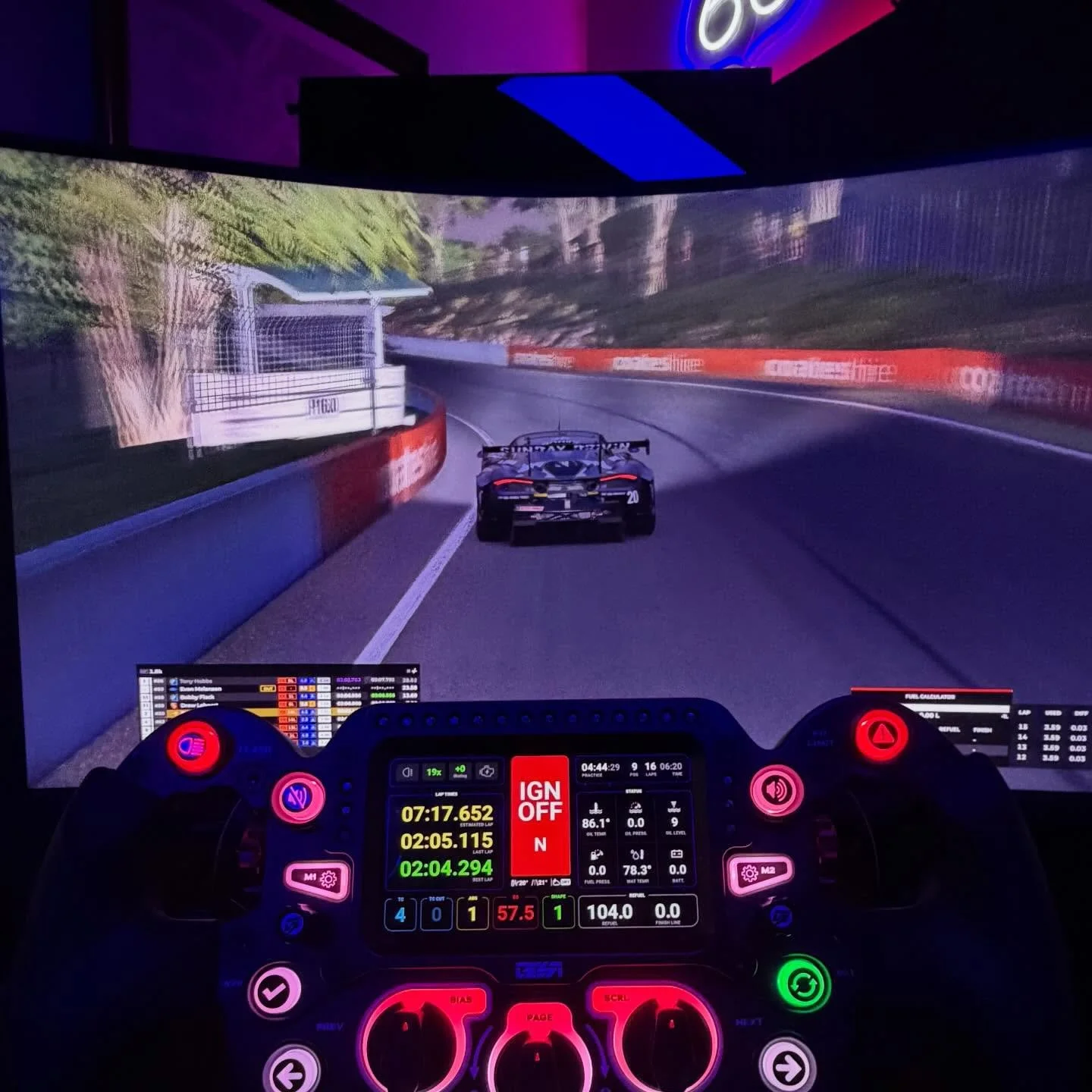 Ready for the Mountain? 🏔️ It&rsquo;s Bathurst 12hr time for 4 teams and 12 drivers!

Catch all the action live on our race streams:
- RSR4: FRI 15:00 MST (Main Stream)
- RSR1: FRI 24:00 MST (RSR2 Stream)
- RSR2: SAT 5:00 MST (Main Stream)
- RSR3: S