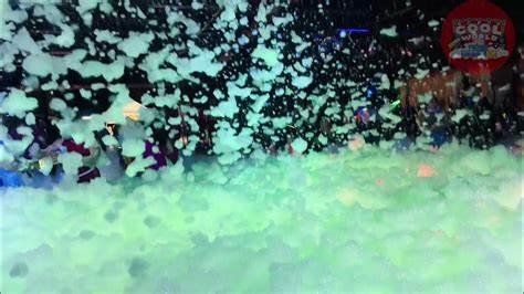 UV Blacklight Foam Party