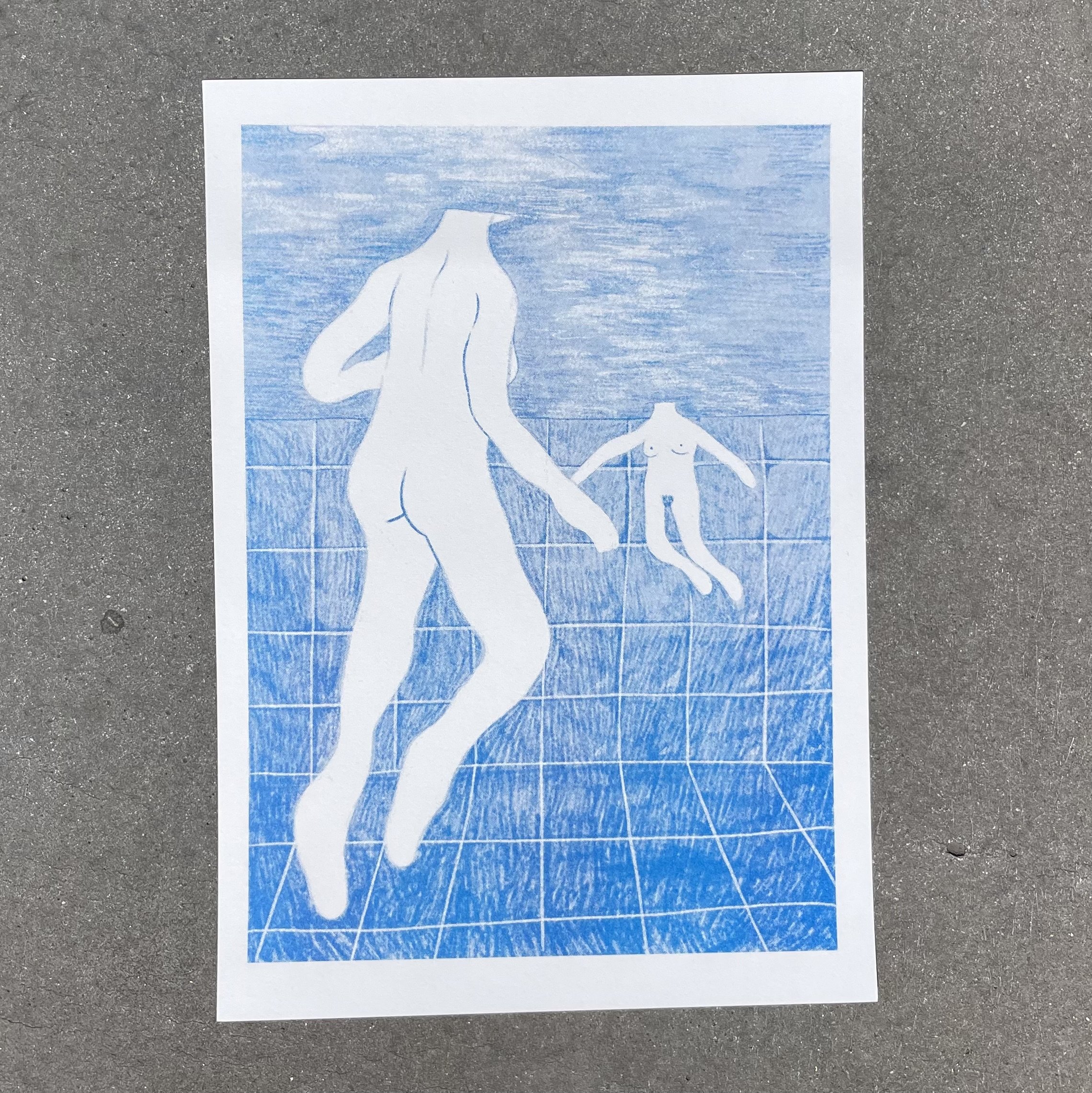 Swimming print