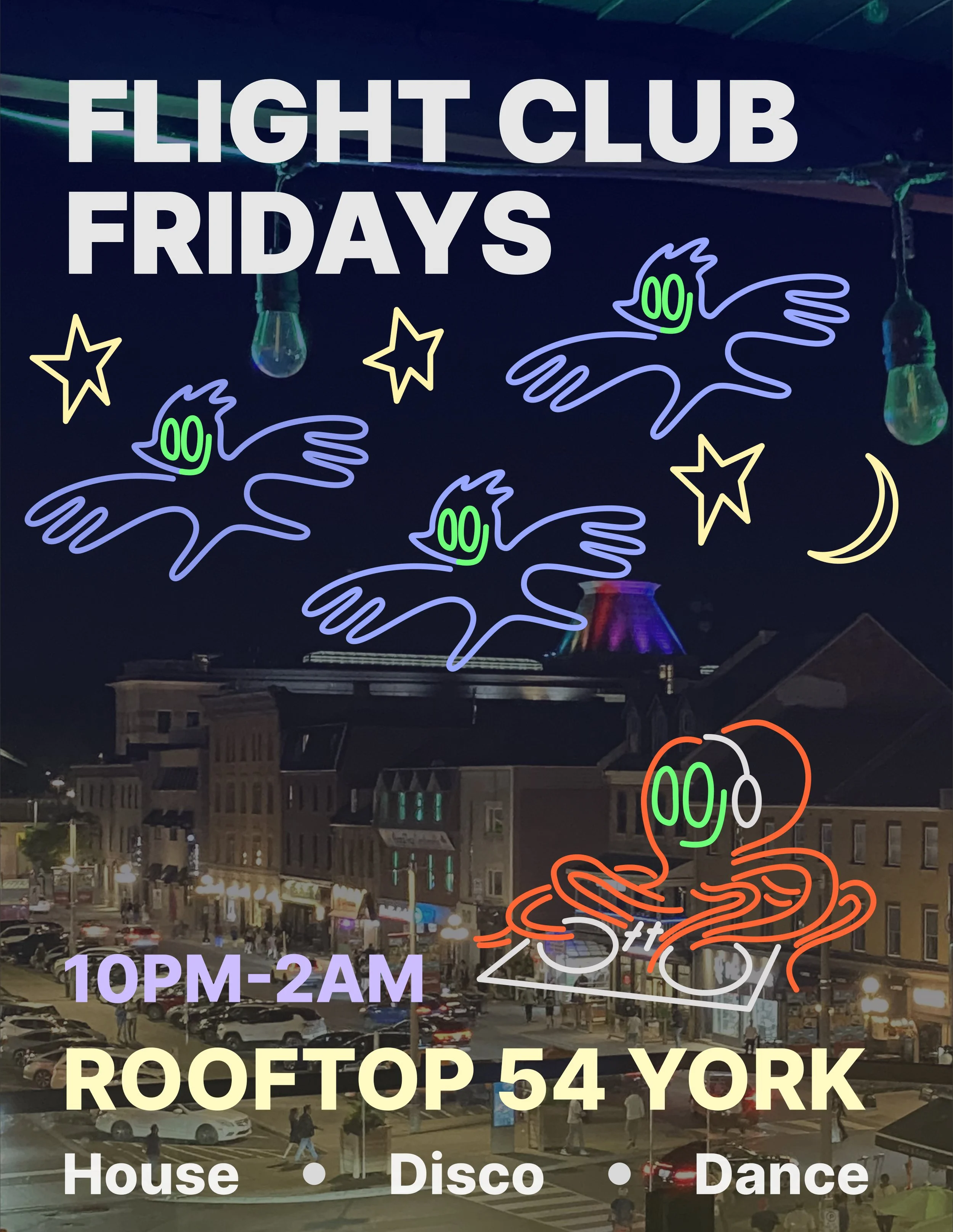 Flight Club Fridays @ Rooftop Ottawa