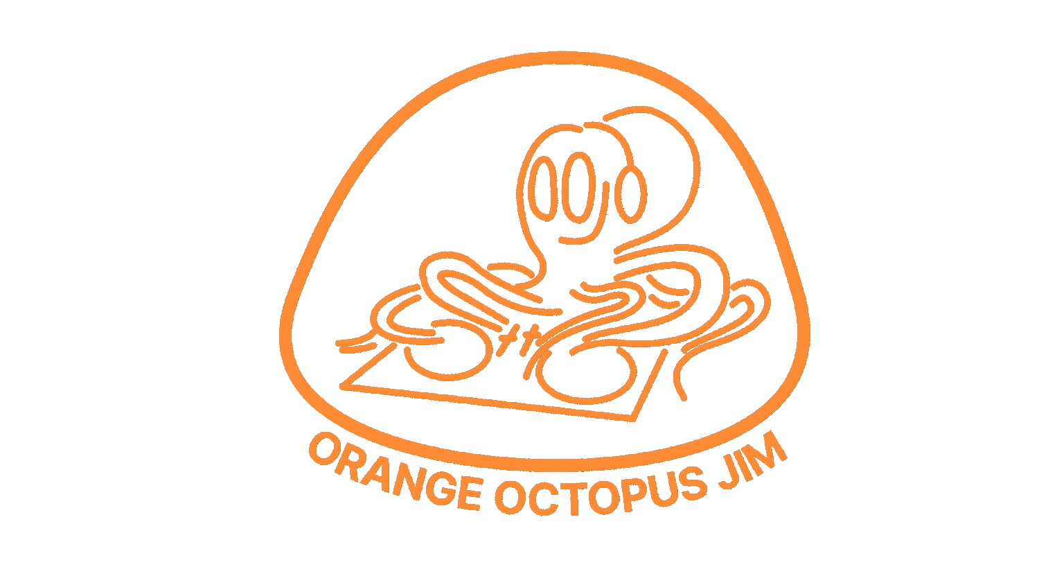 Orange Octopus Jim