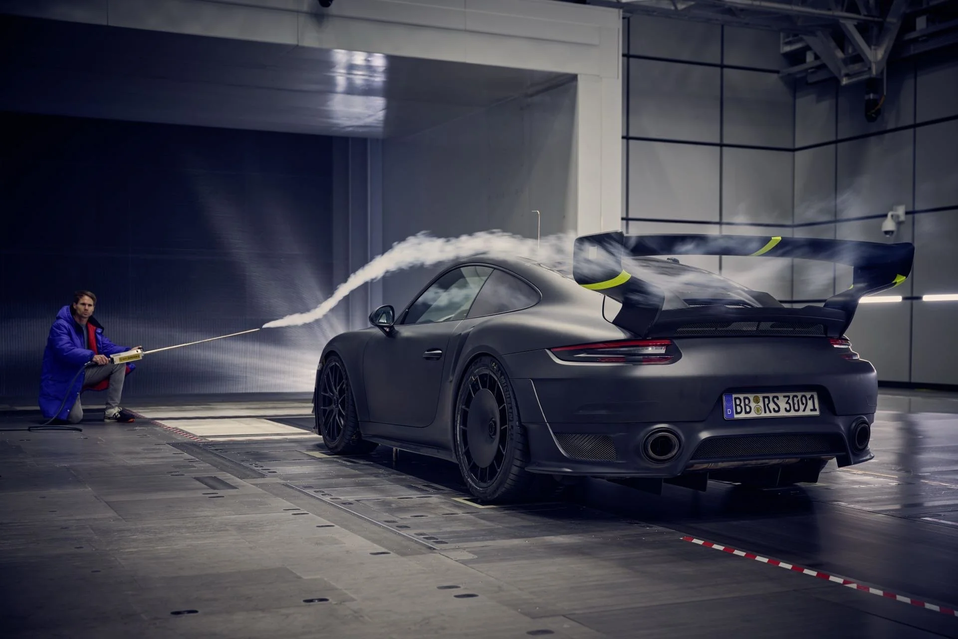 Porsche Flachbau RS Erprobung in Weissach