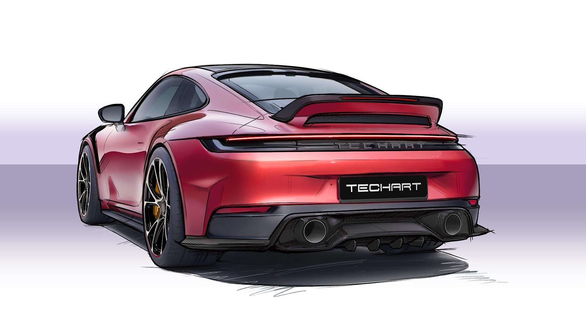Techart: Aero Kit und mehr Leistung für den Porsche 911 (992.2)