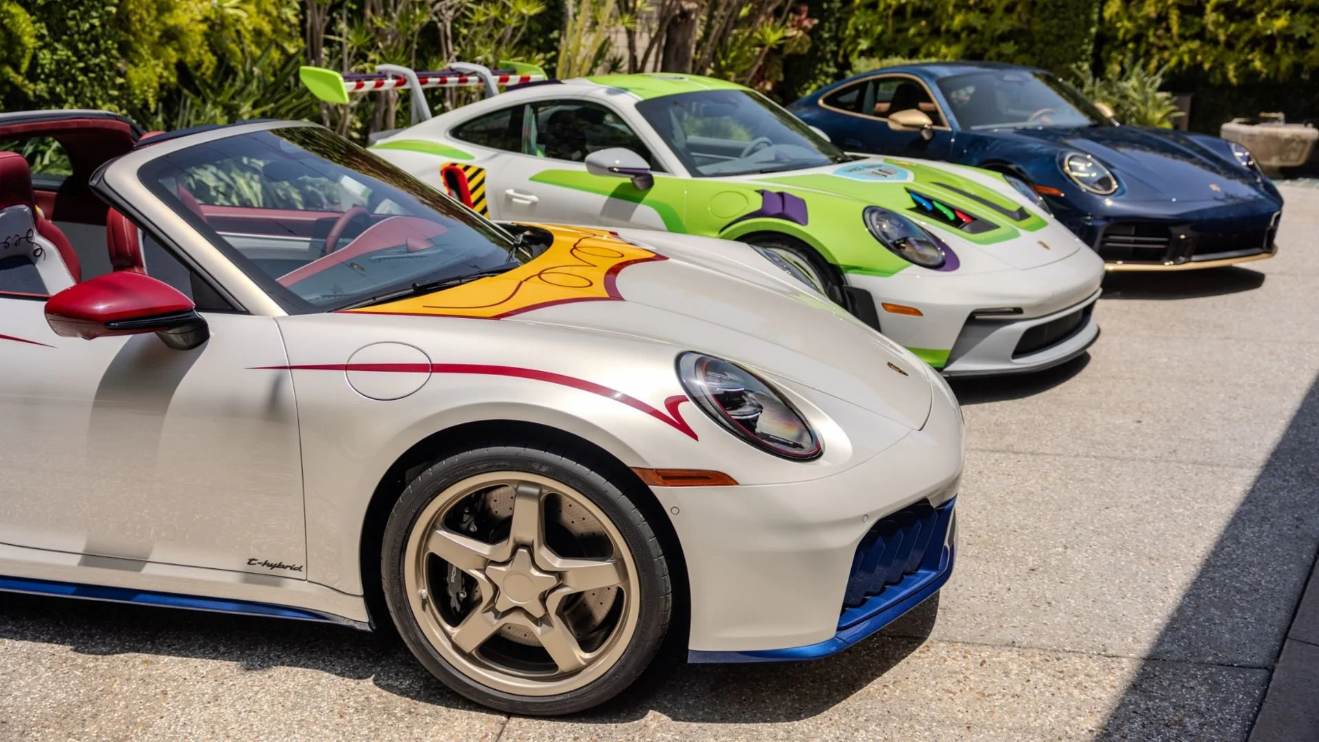 Porsche 911 Toy Story: Jessie, Buzz, Woody