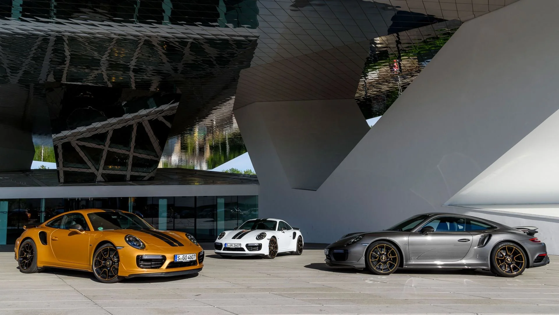 Porsche 911 Turbo S Exclusive Series Farben