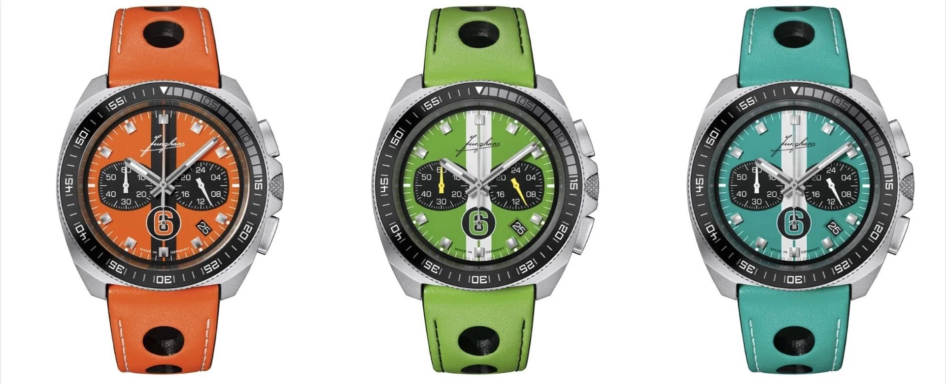 Junghans 1972 Chronoscope Sports Edition 2026: Chronograph im Renn-Look