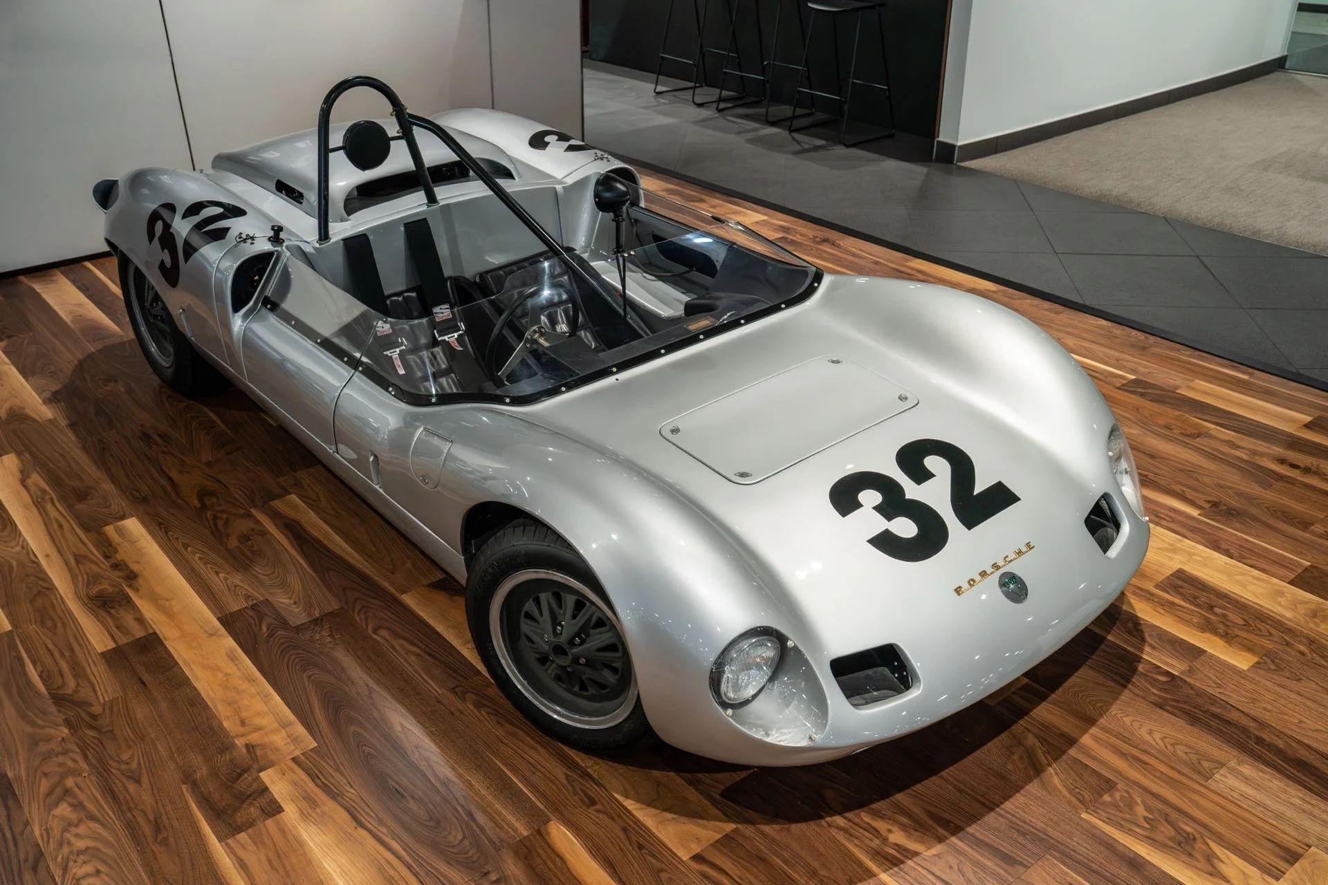 Elva Porsche Mk VII S in restauriertem Zustand