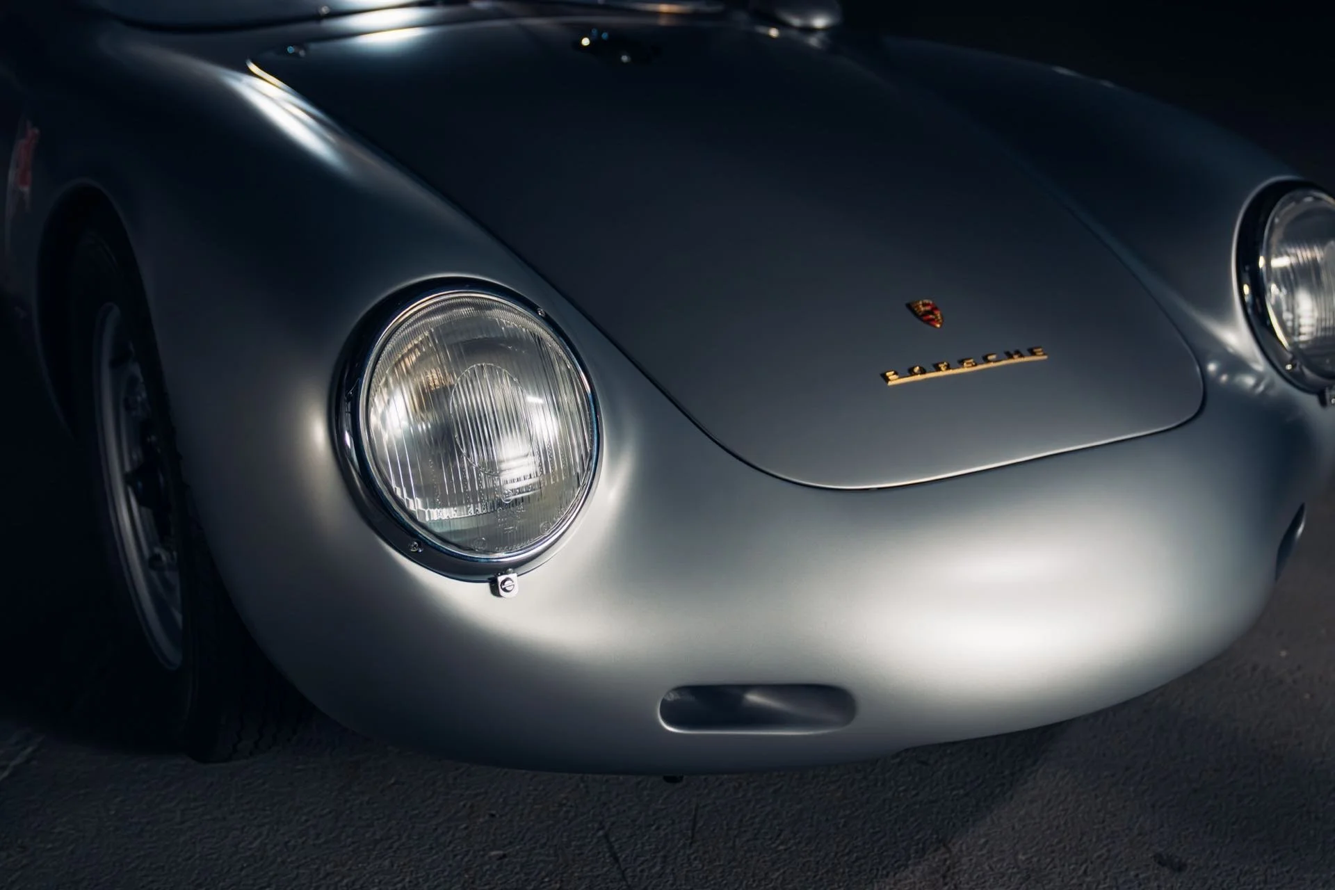 Porsche 550A Spyder Frontdetail