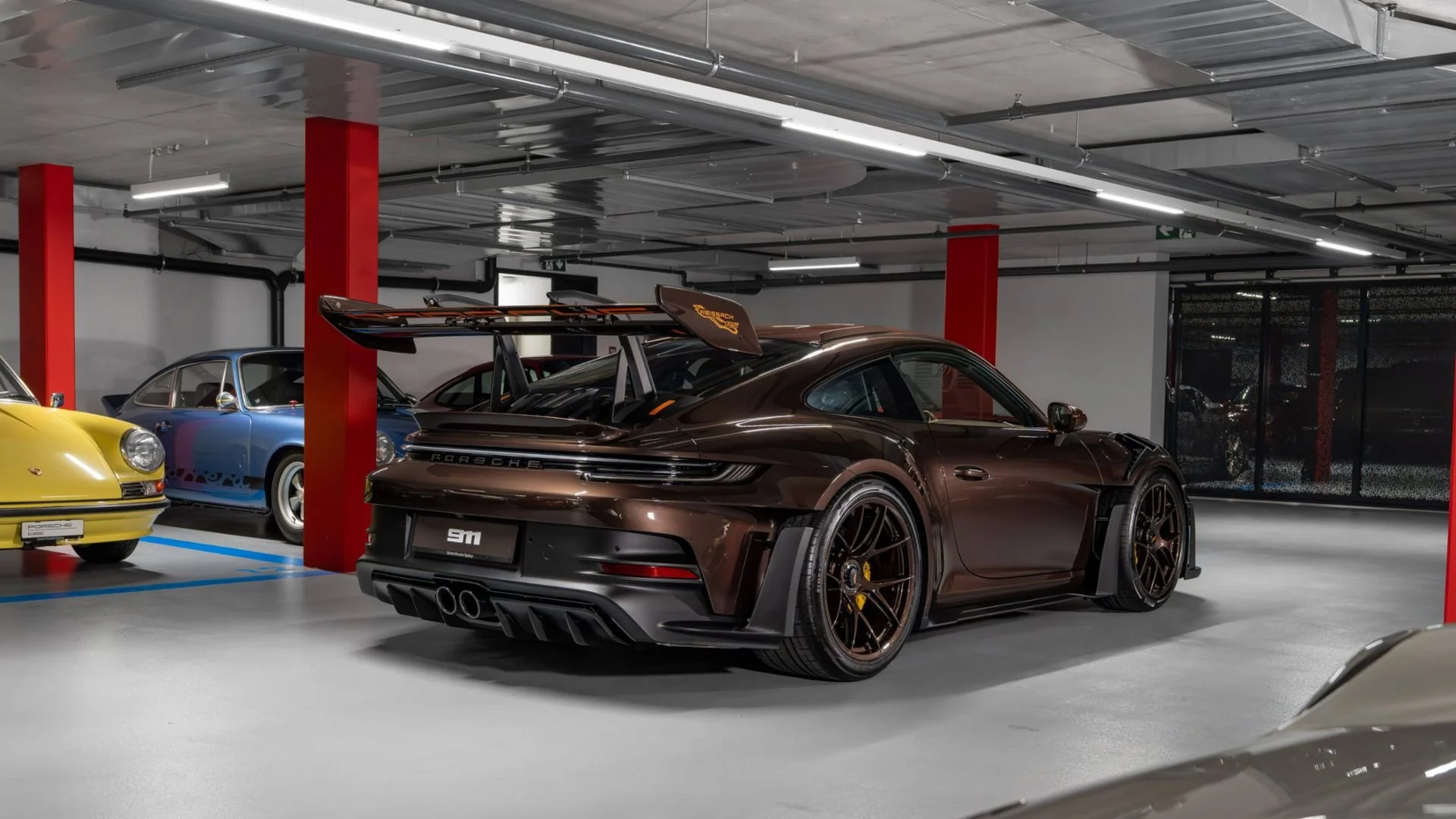 Porsche 911 GT3 RS Sonderwunsch Macadamia Heck