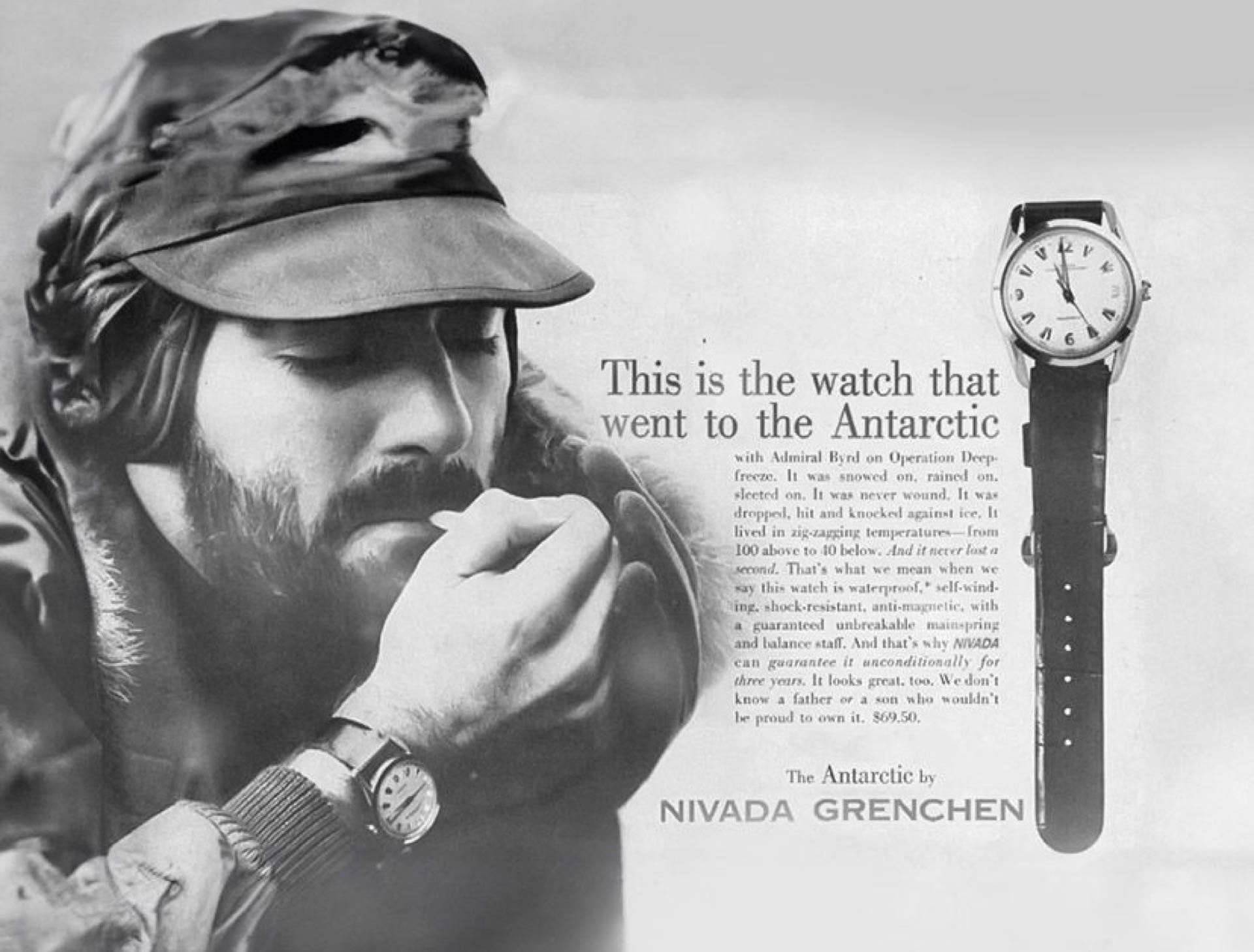 Nivada Antarctic Erotic alte Azeige