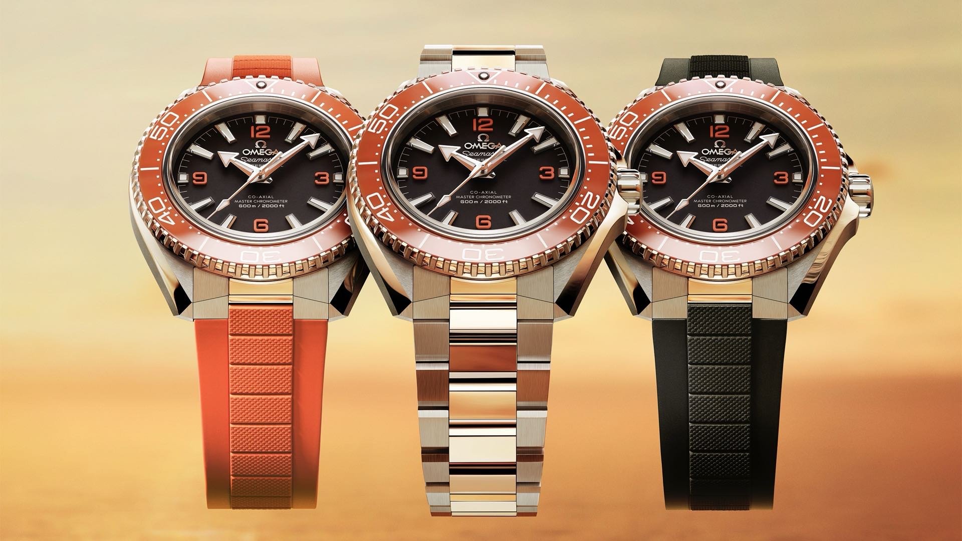 Omega Planet Ocean 2025 Bandvarianten