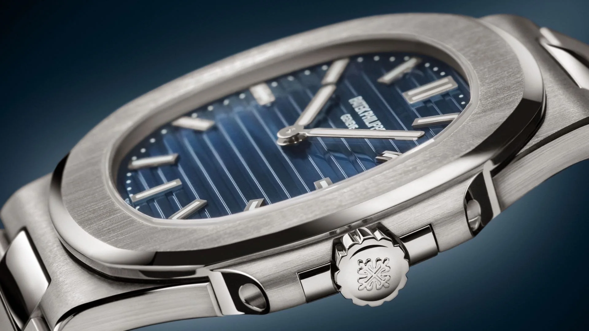 Patek Philippe Nautilus 5810G Gehäuse.