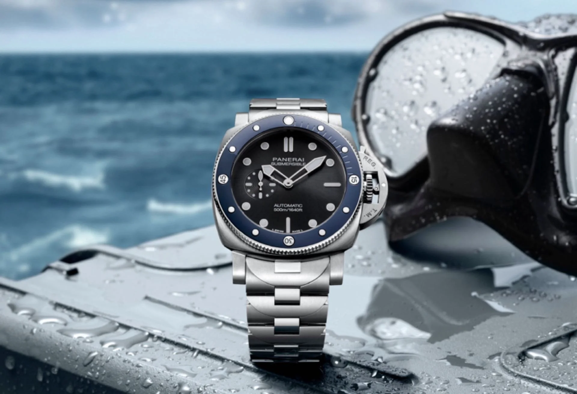 Panerai Submersible PAM01756: Puristische Taucheruhr