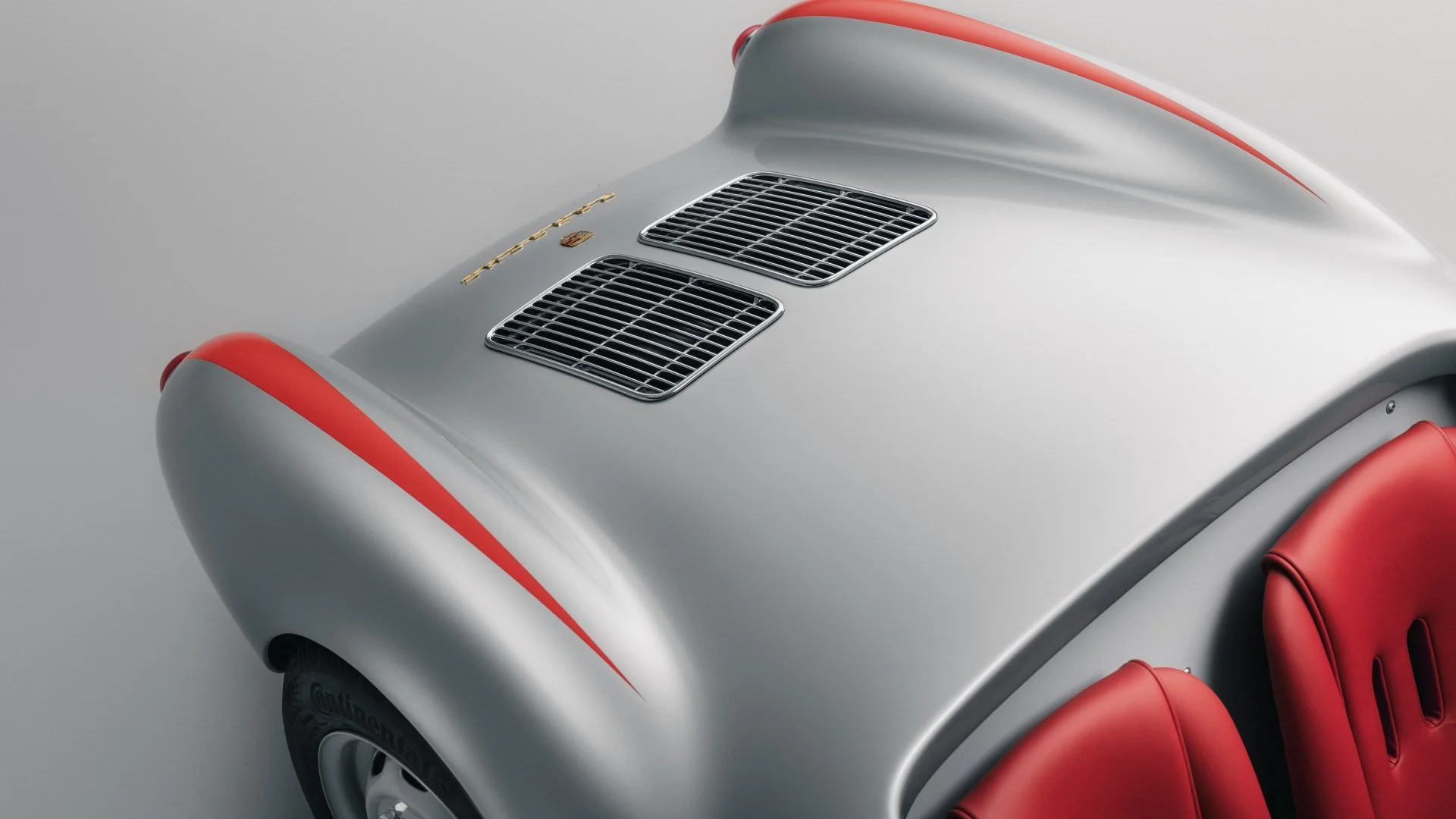 Porsche 550 J Hedley Studios Heck