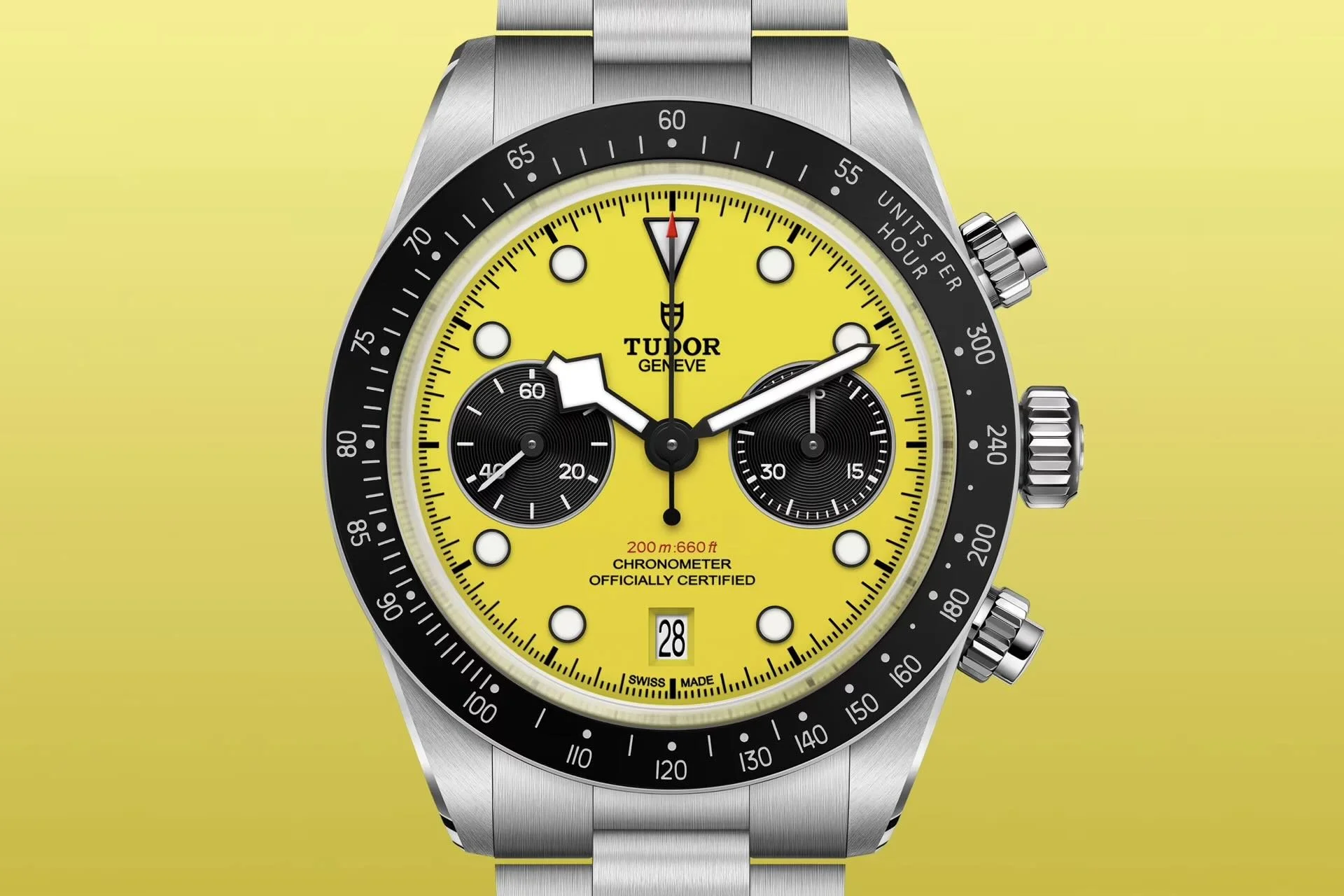 Tudor Black Bay Chrono 39 Bumblebee